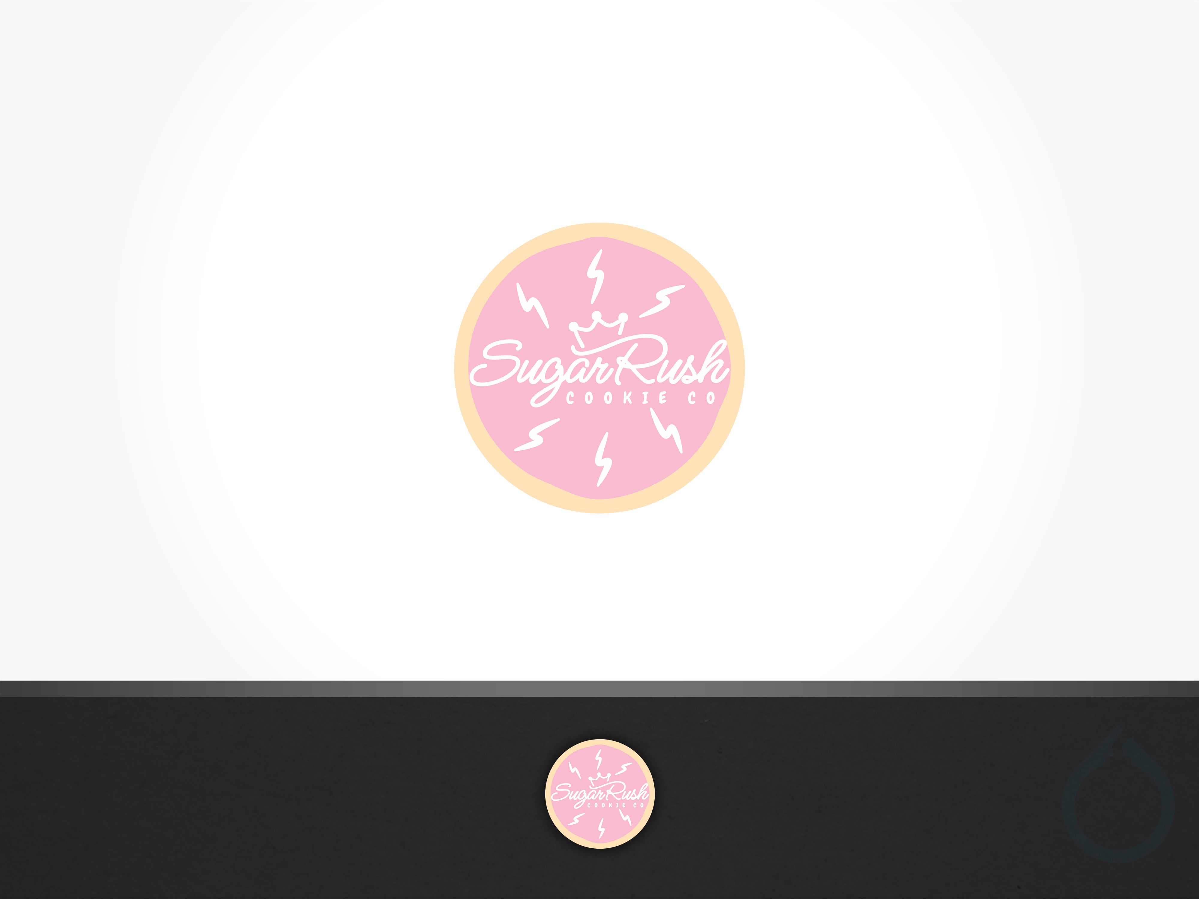 Logo Design by aquabomb26 for Sugar Rush Cookie Co. | Design #31270636