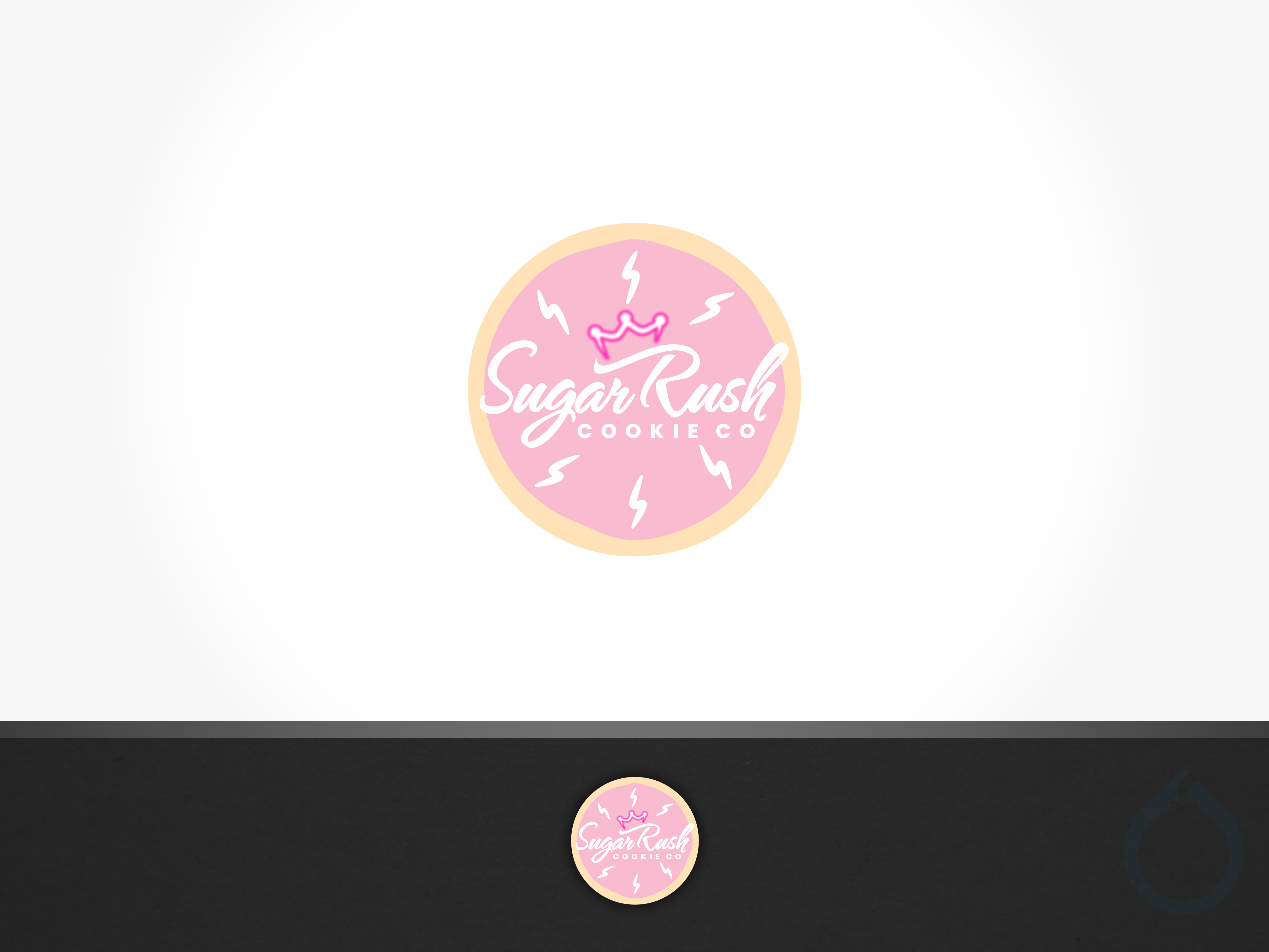 Logo-Design von aquabomb26 für Sugar Rush Cookie Co. | Design #31272808