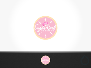 Logo Design by aquabomb26 for Sugar Rush Cookie Co. | Design: #31272808