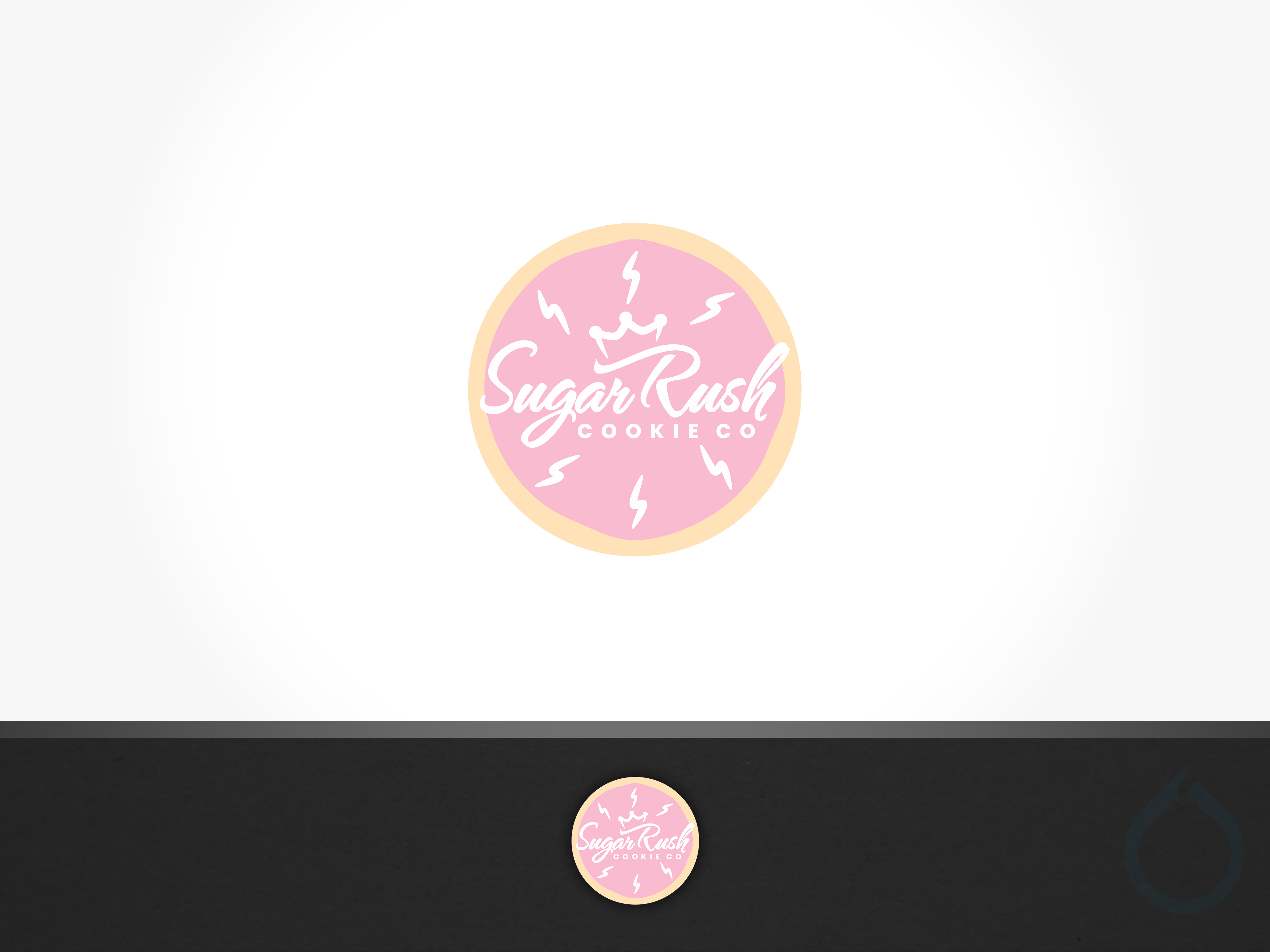 Logo Design by aquabomb26 for Sugar Rush Cookie Co. | Design #31272809