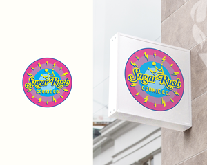 Logo Design by Djamdesign for Sugar Rush Cookie Co. | Design: #31267342