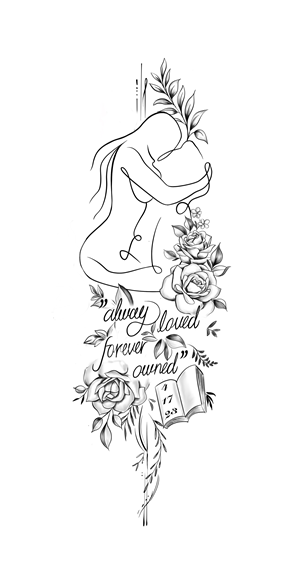 Tattoo Design by ELAMANTS for this project | Design: #31543071