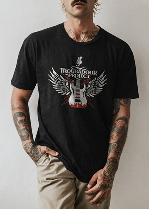 T-shirt Design by VisualBendr.inc for Troubadour Project | Design: #31302750