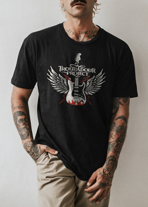 T-shirt Design by VisualBendr.inc for Troubadour Project | Design: #31309043