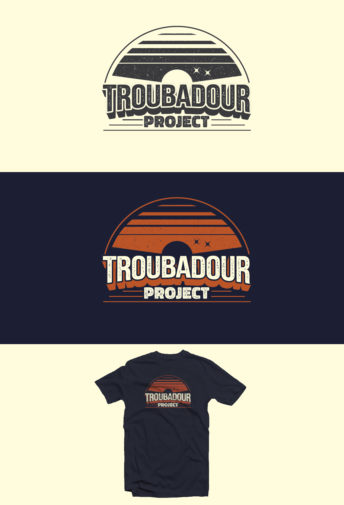 T-shirt Design by Ngoeg for Troubadour Project | Design #31300607