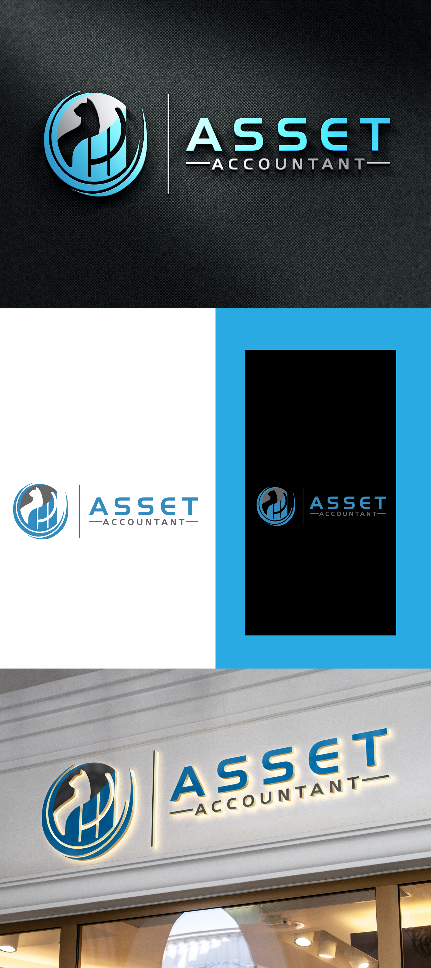 Logo Design by 100%design for AssetAccountant Pty Ltd | Design #31267783