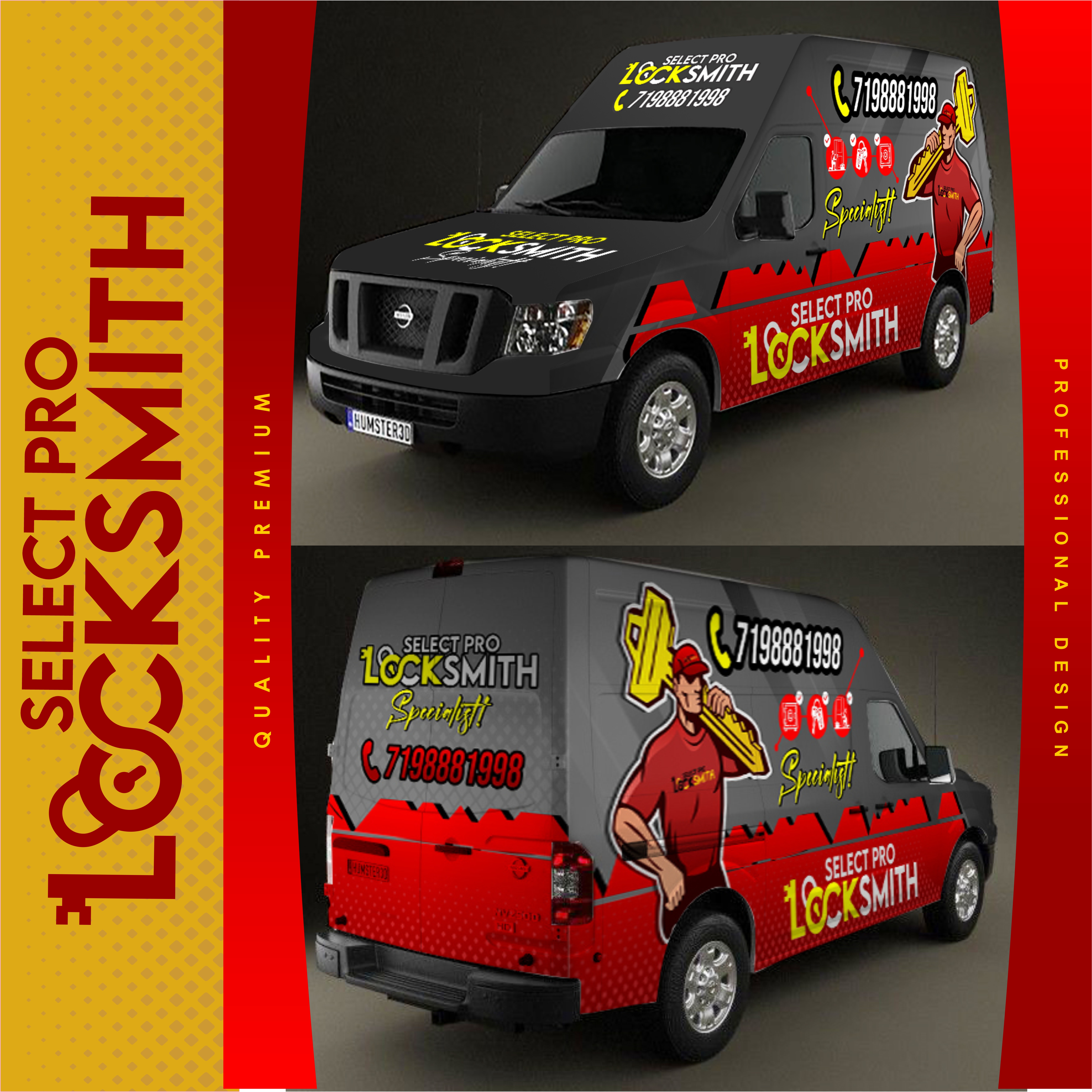 Diseño de Rotulación de Vehículo por MARO07 para este proyecto | Diseño #31311325