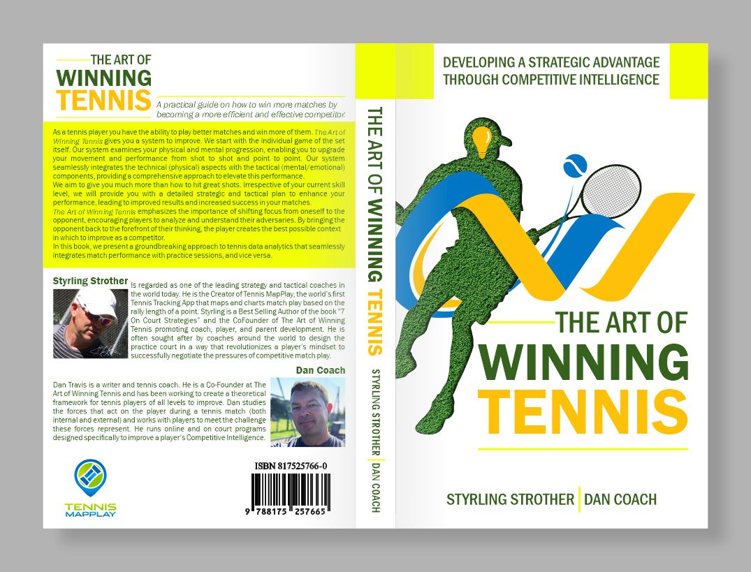 Book Cover Design by erikdesign for Styrling Strother Tennis | Design #31284766