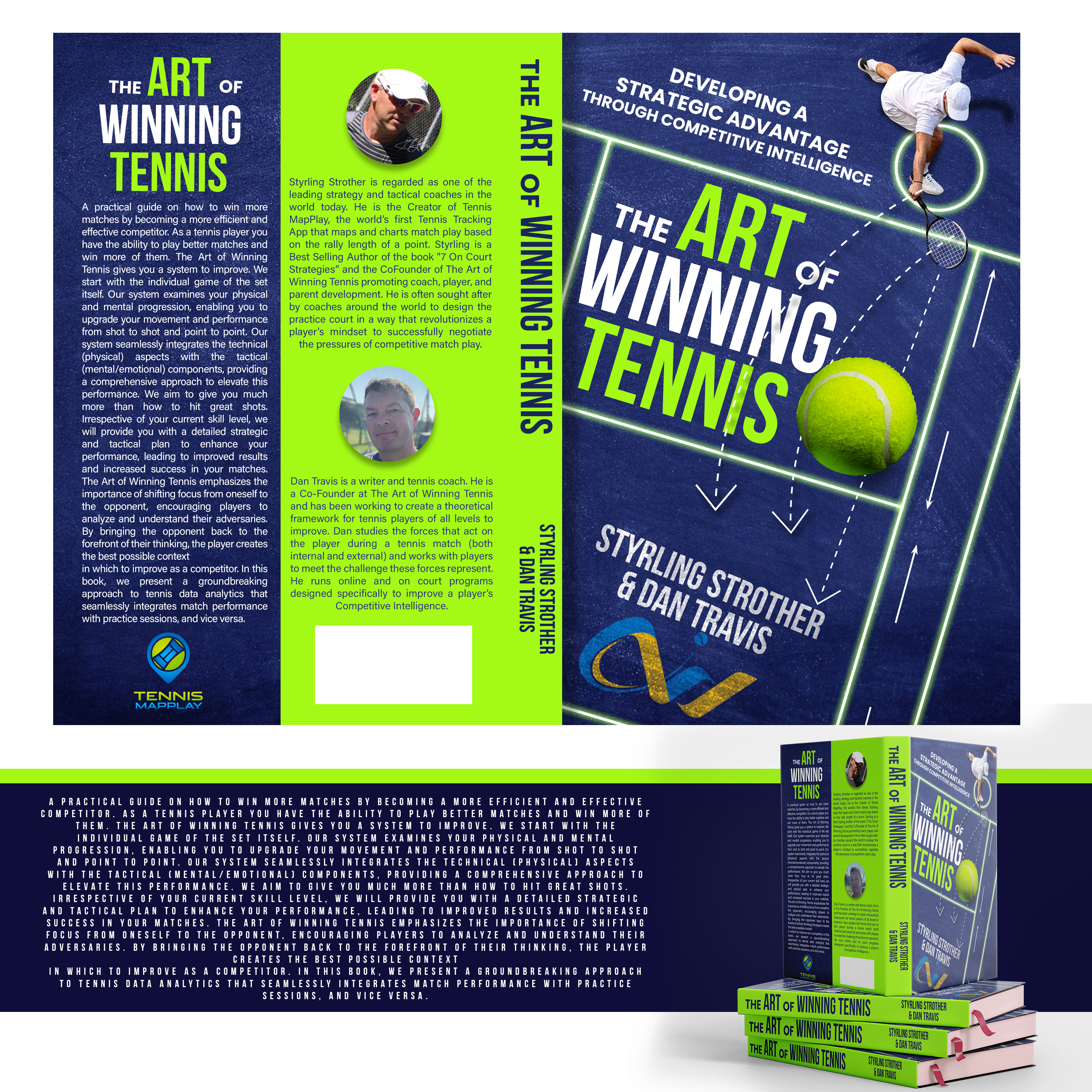 Book Cover Design by Akinaailema for Styrling Strother Tennis | Design #31299386