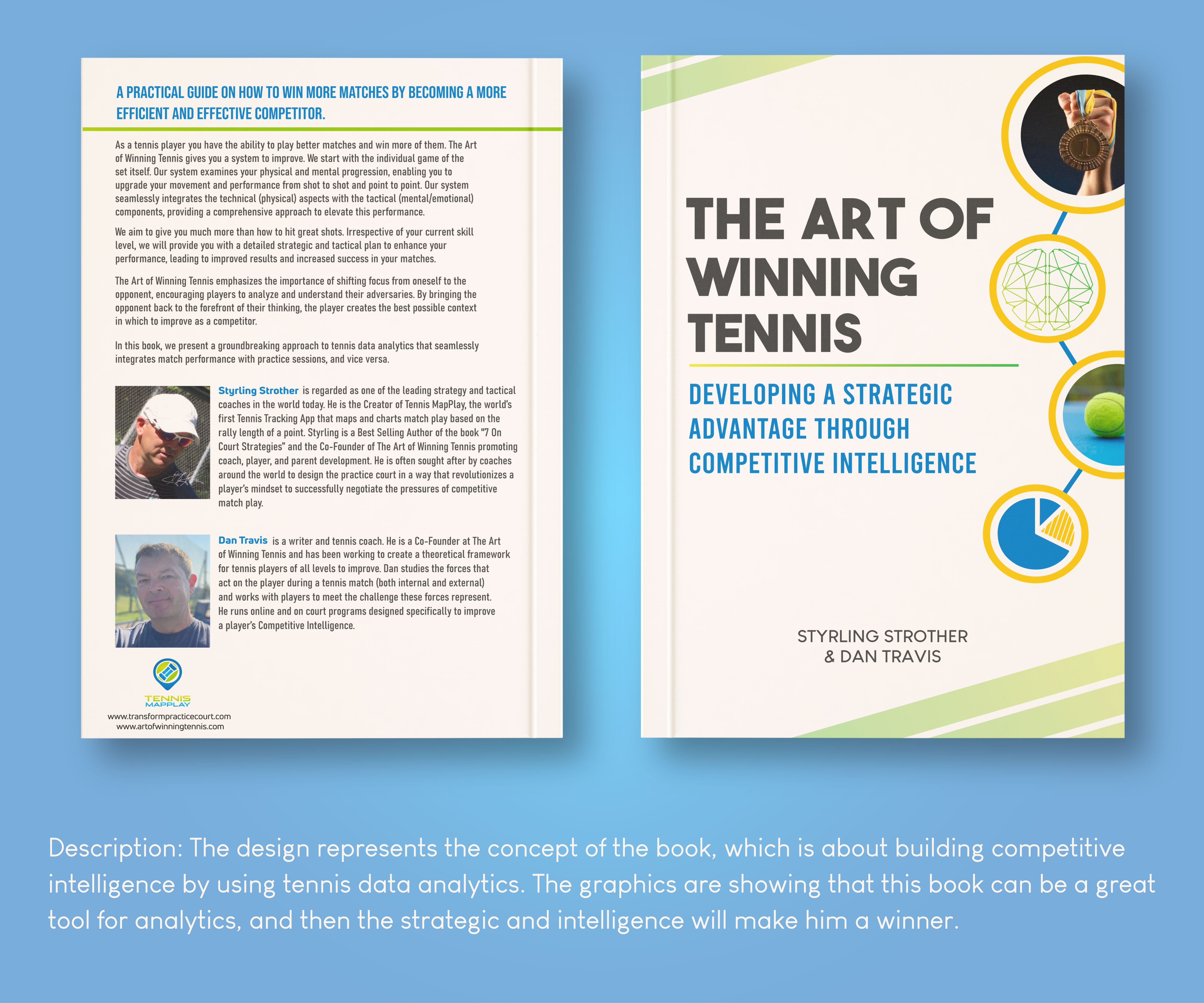 Book Cover Design by Rifu Graphics for Styrling Strother Tennis | Design #31305817