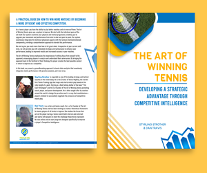 Book Cover Design by Rifu Graphics for Styrling Strother Tennis | Design: #31308529