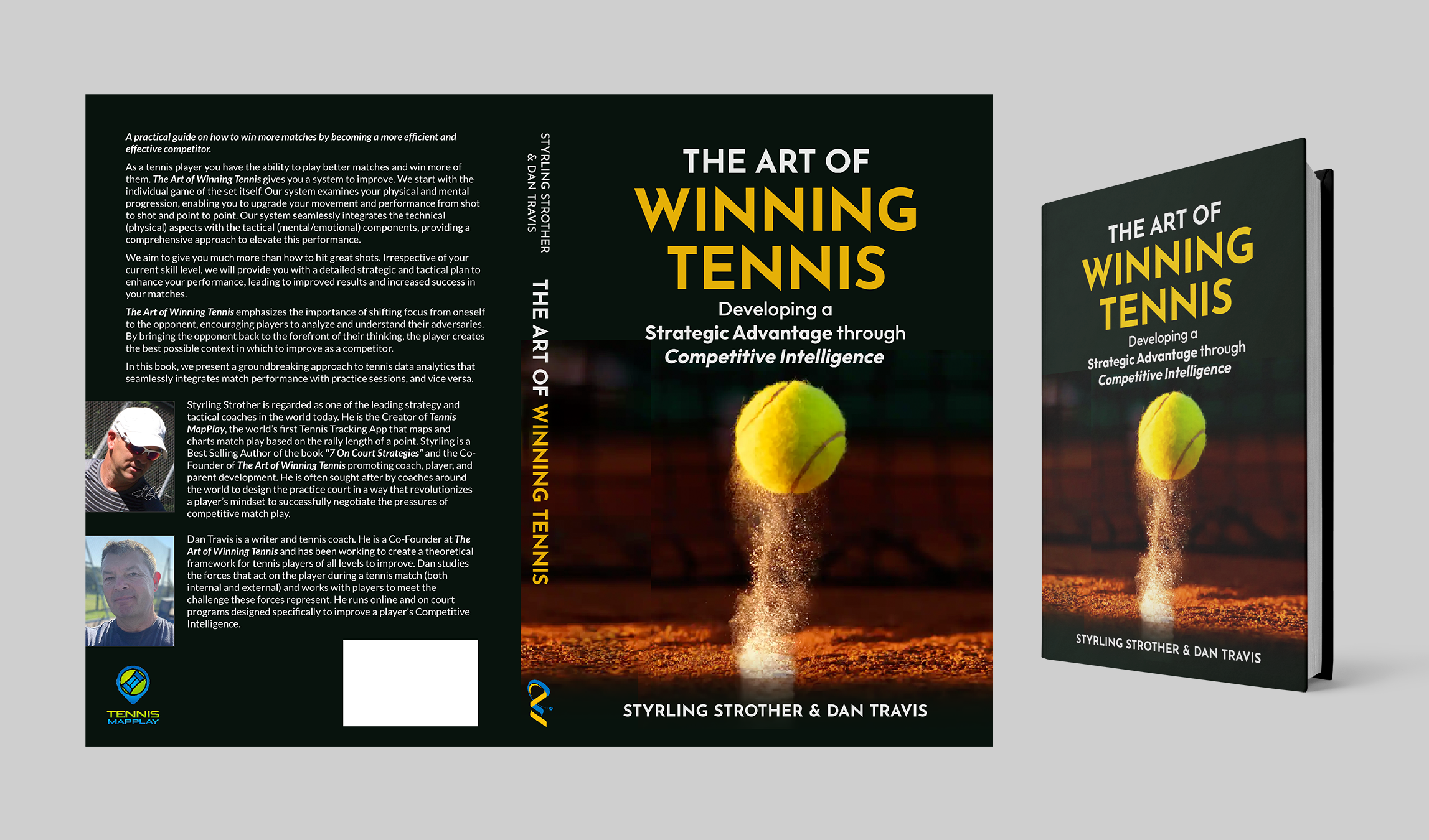 Book Cover Design by Azmat for Styrling Strother Tennis | Design #31293677