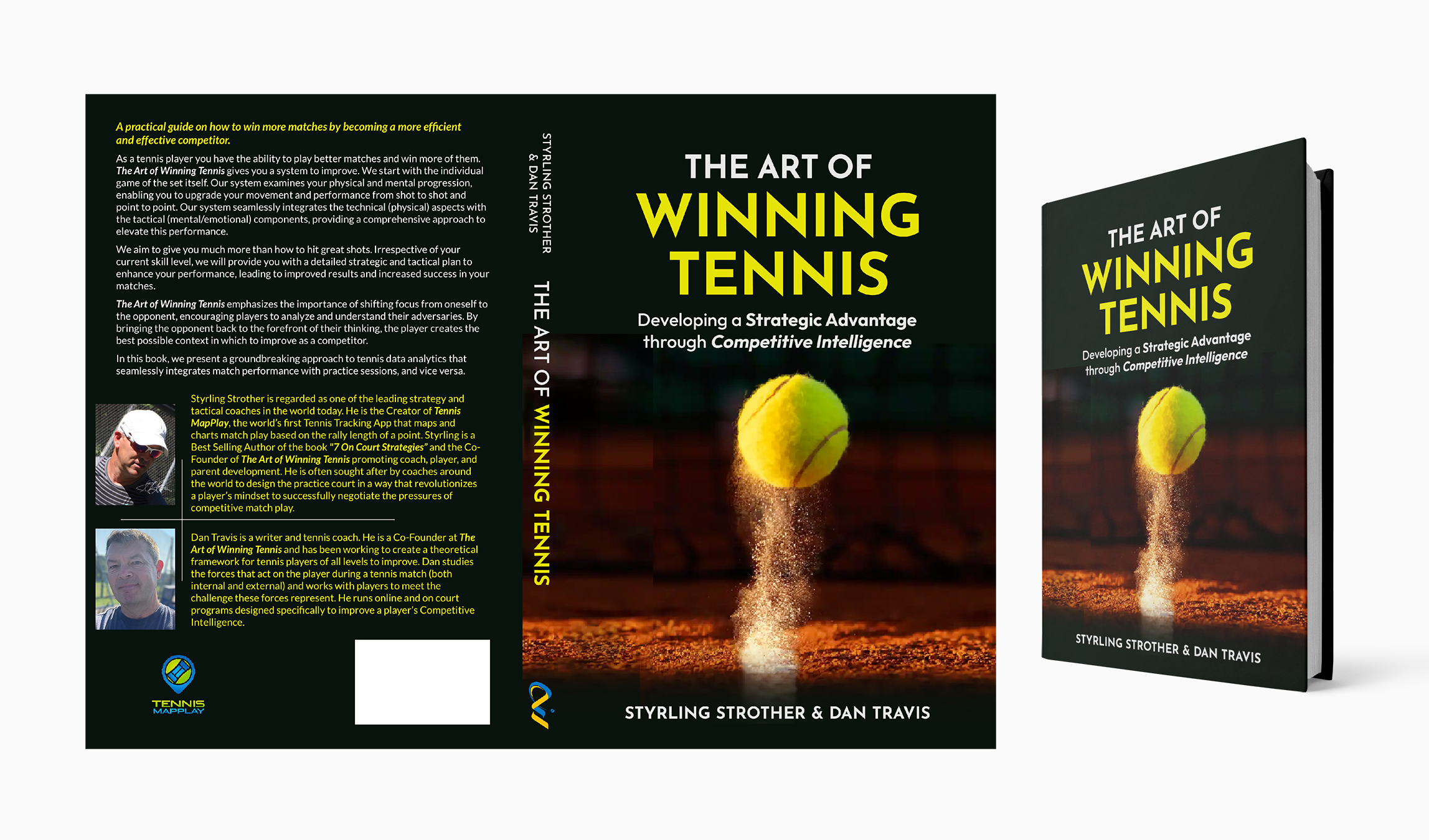Book Cover Design by Azmat for Styrling Strother Tennis | Design #31304517