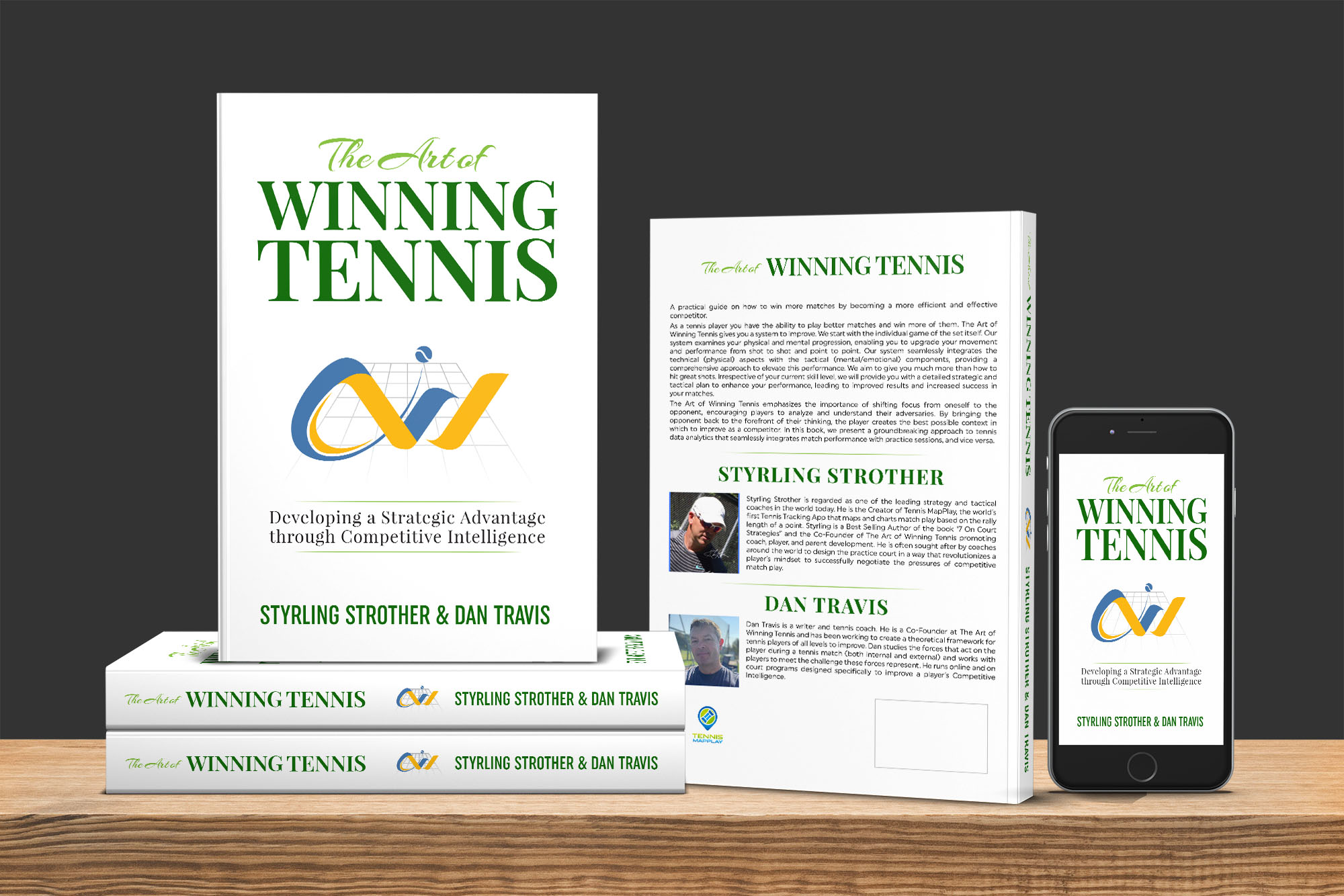 Diseño de portada de libro por abdul700 para Styrling Strother Tennis | Diseño #31294717