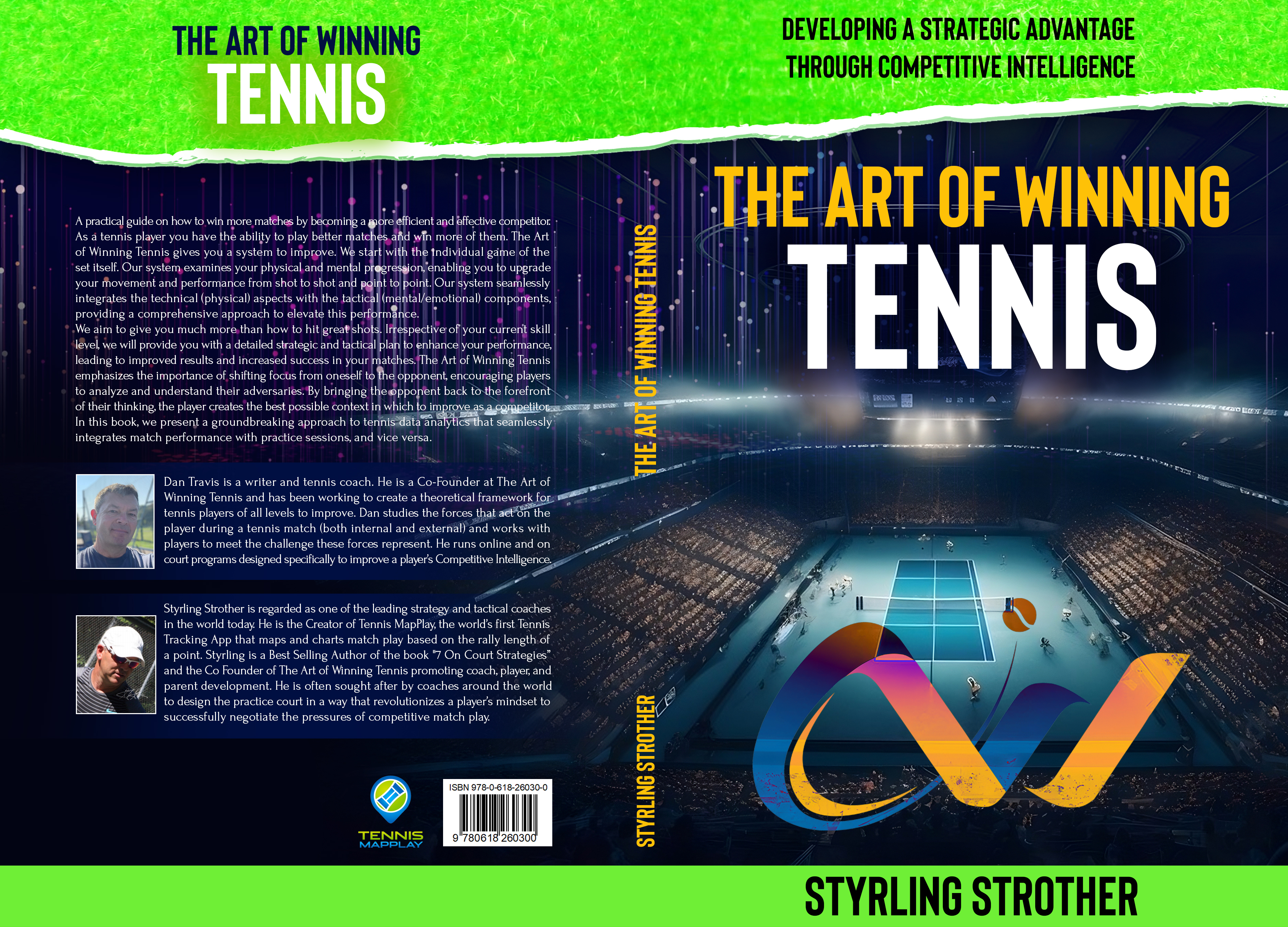 Book Cover Design by designersaumya 2 for Styrling Strother Tennis | Design #31273194