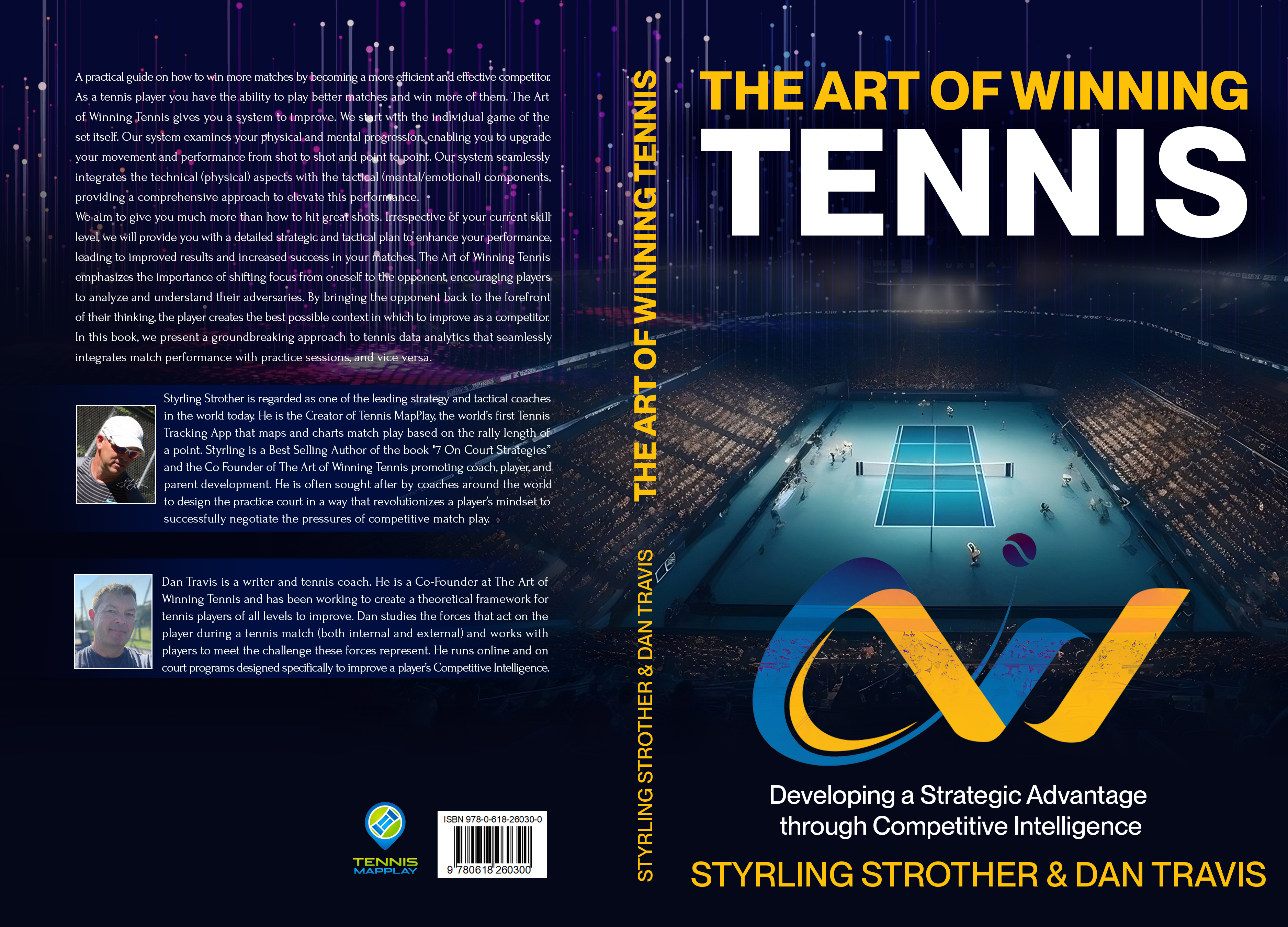 Book Cover Design by designersaumya 2 for Styrling Strother Tennis | Design #31293473