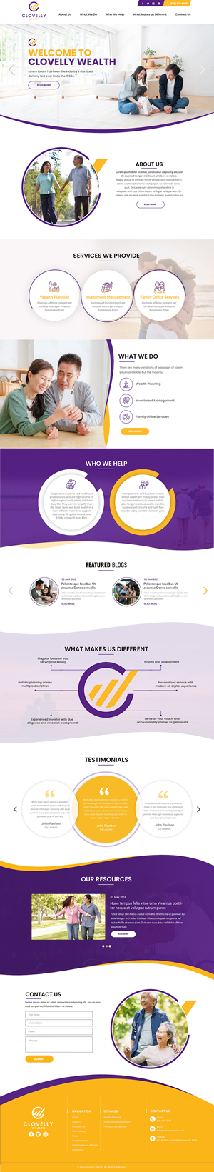 Wordpress Design by HARSH SAINI for this project | Design: #31285435