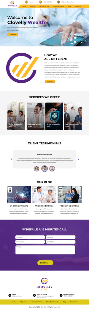 Wordpress Design by pb for this project | Design: #31283224