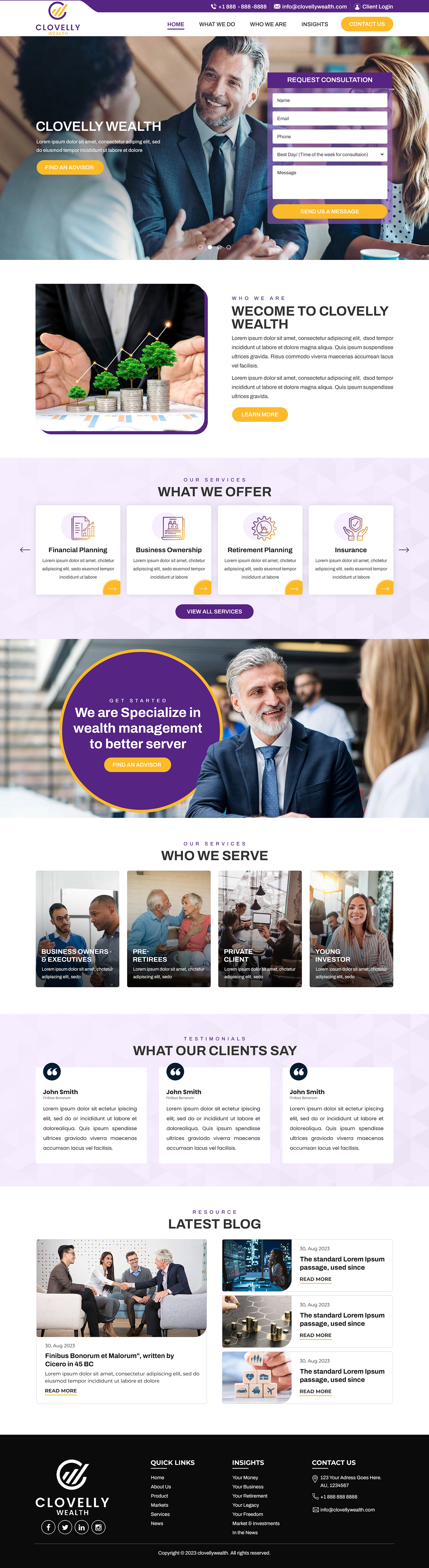 Wordpress Design by Titan Eagle for this project | Design #31285981