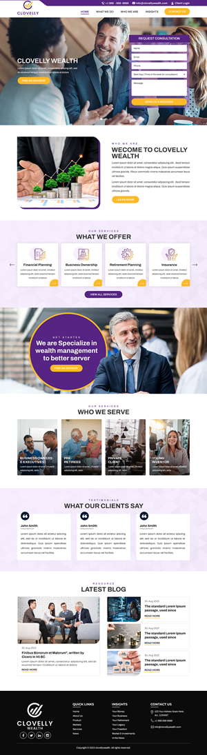 Wordpress Design by Titan Eagle for this project | Design: #31285981