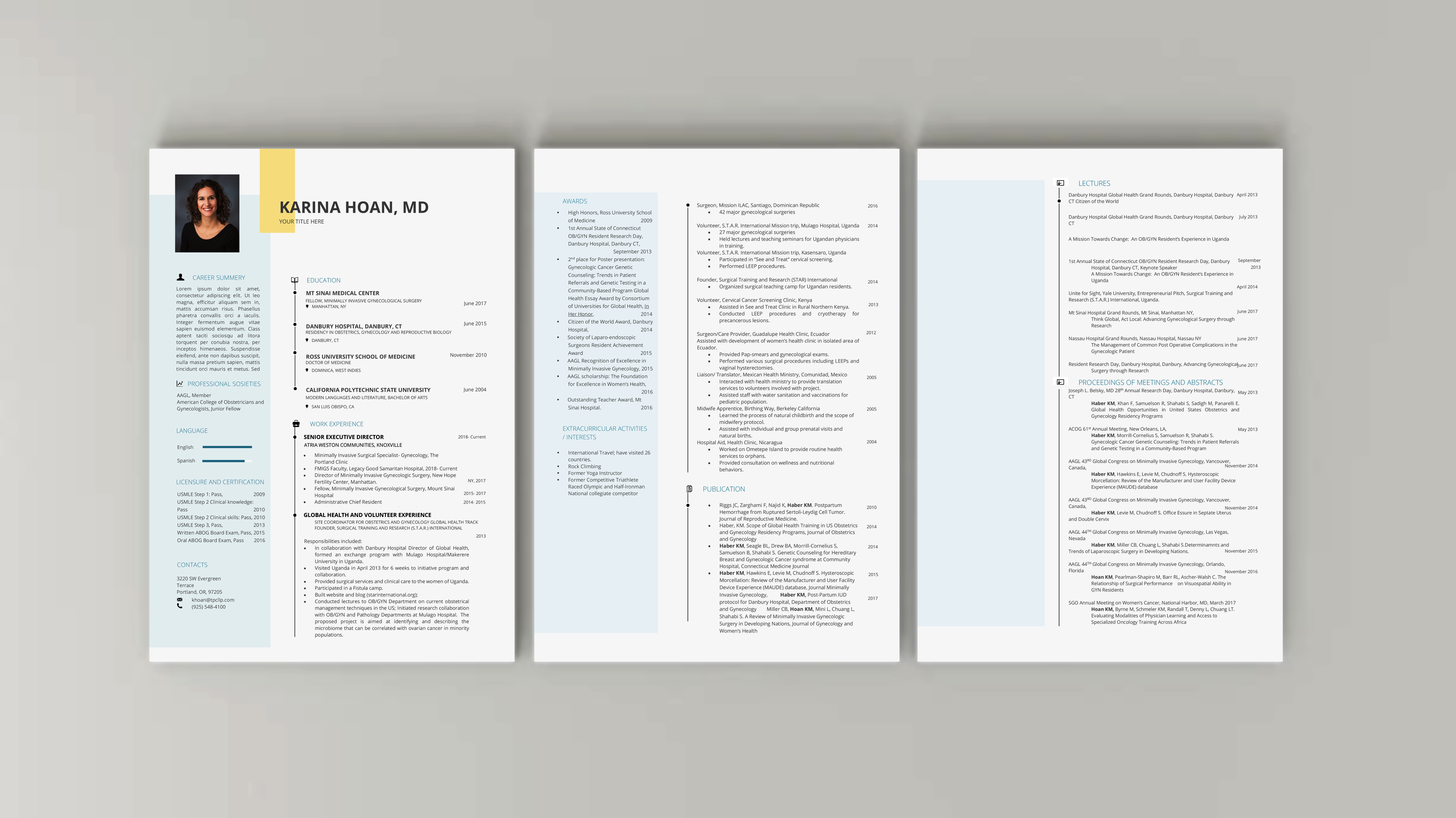 Diseño de Curriculum por nafizrahat para este proyecto | Diseño #31289108
