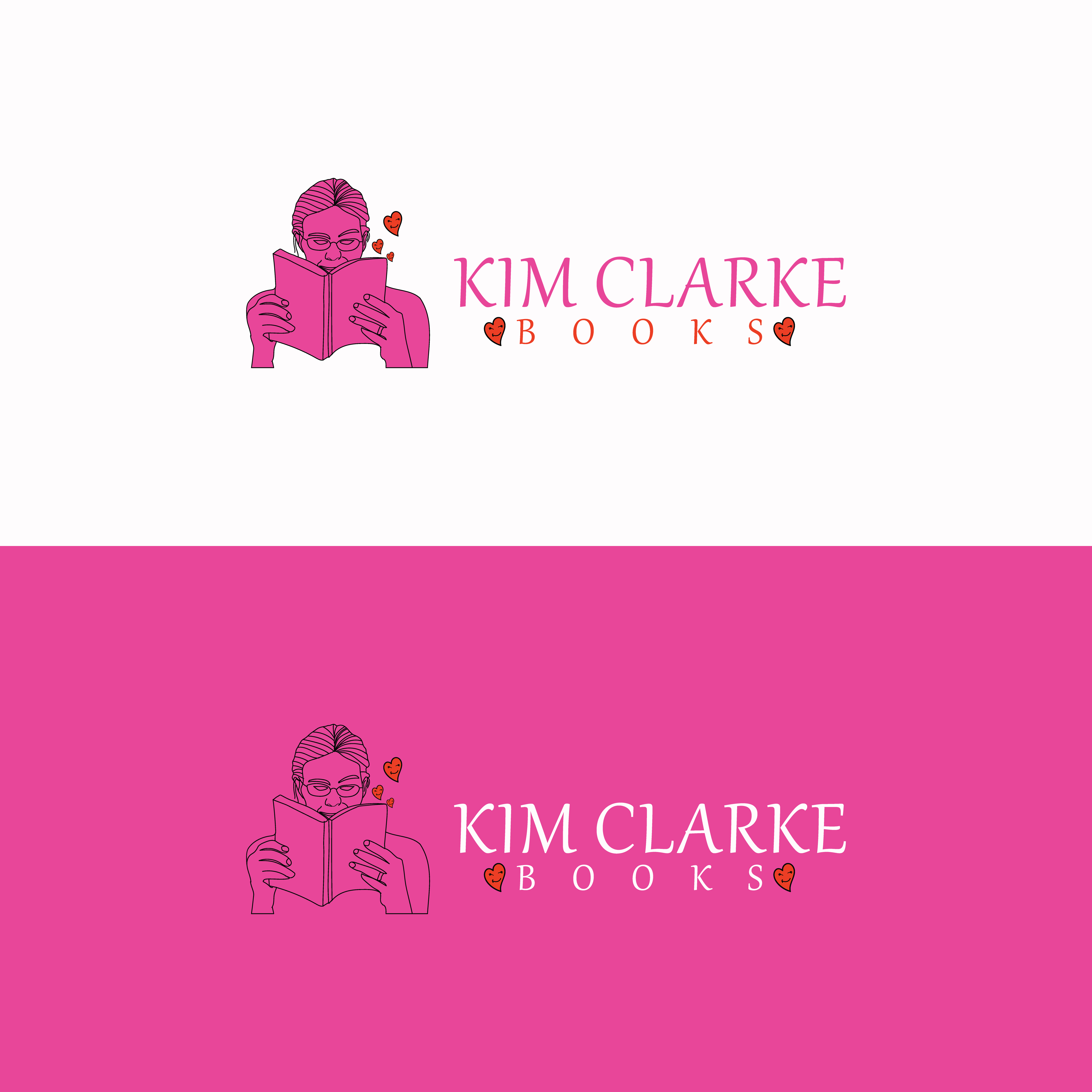 Logo Design by Adnan Bhatti for Kim Clarke Books | Design #31301767