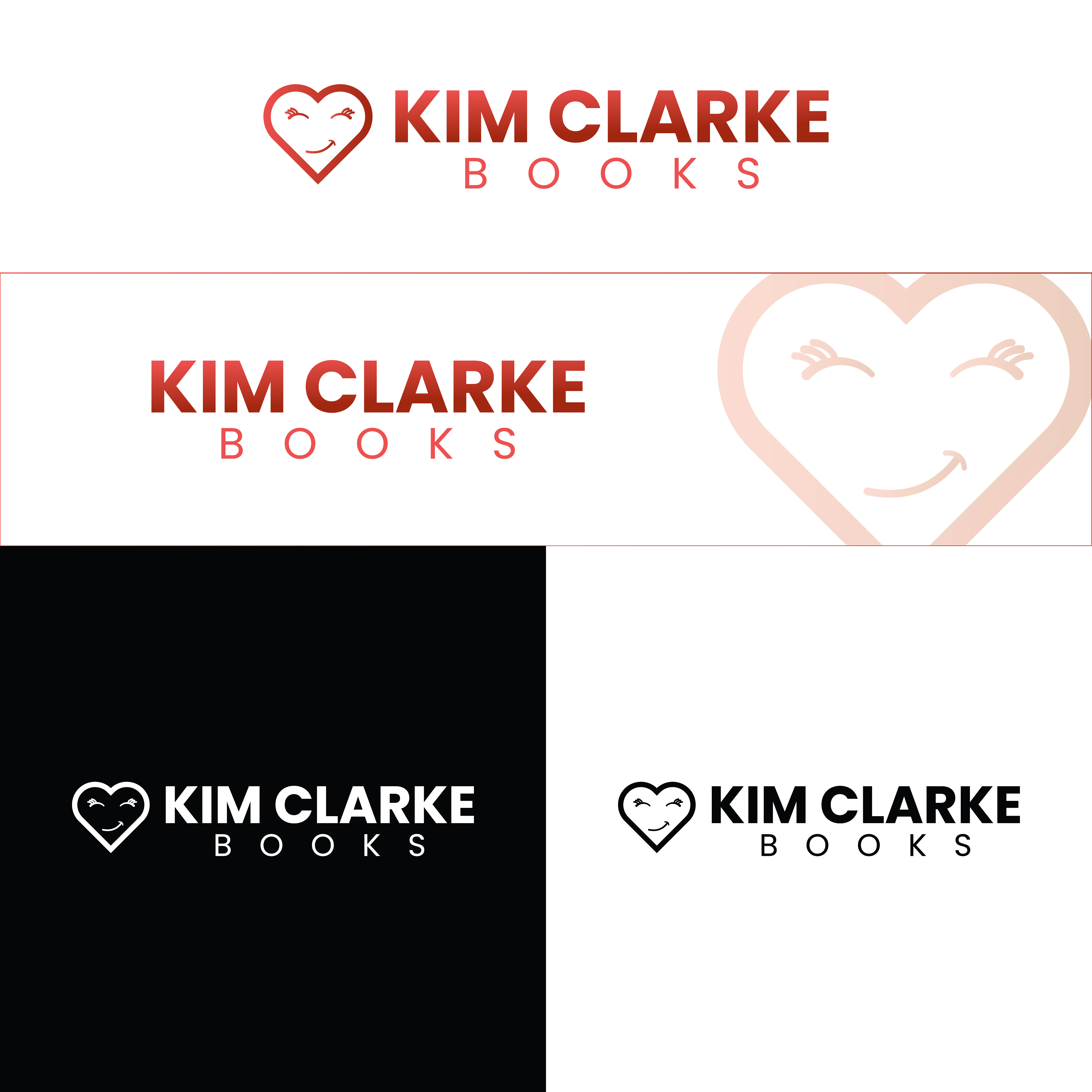 Logo Design by Adnan Bhatti for Kim Clarke Books | Design #31318042