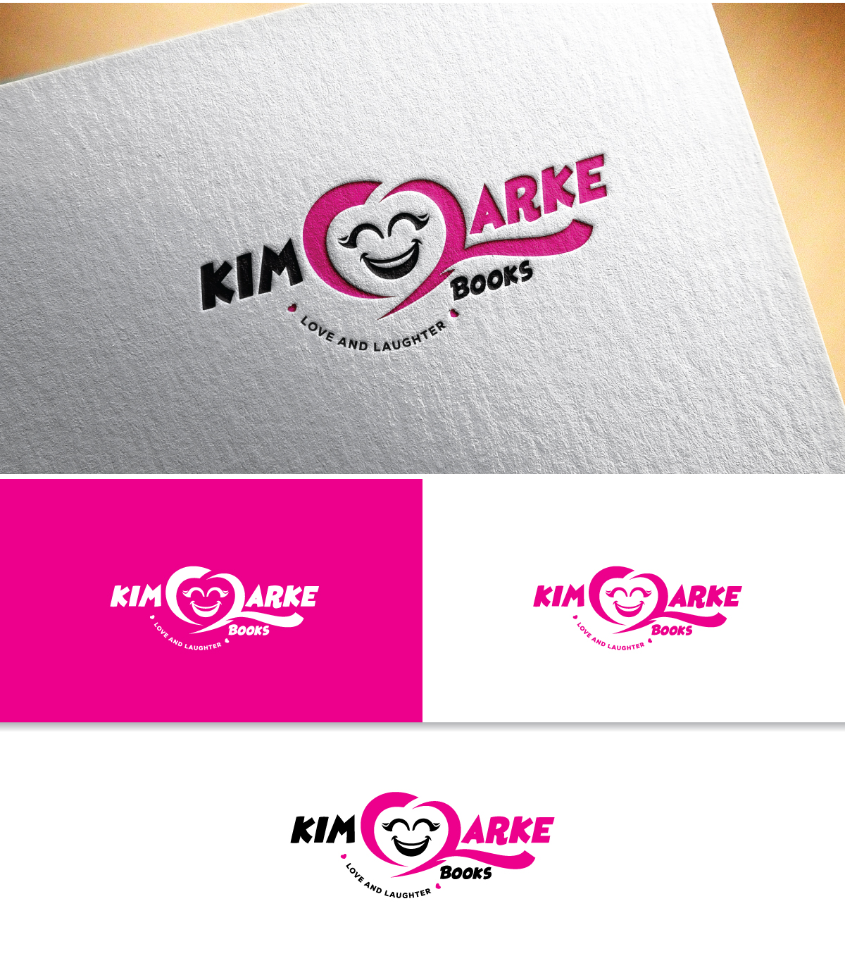 Logo Design by Logo Stock for Kim Clarke Books | Design #31280011