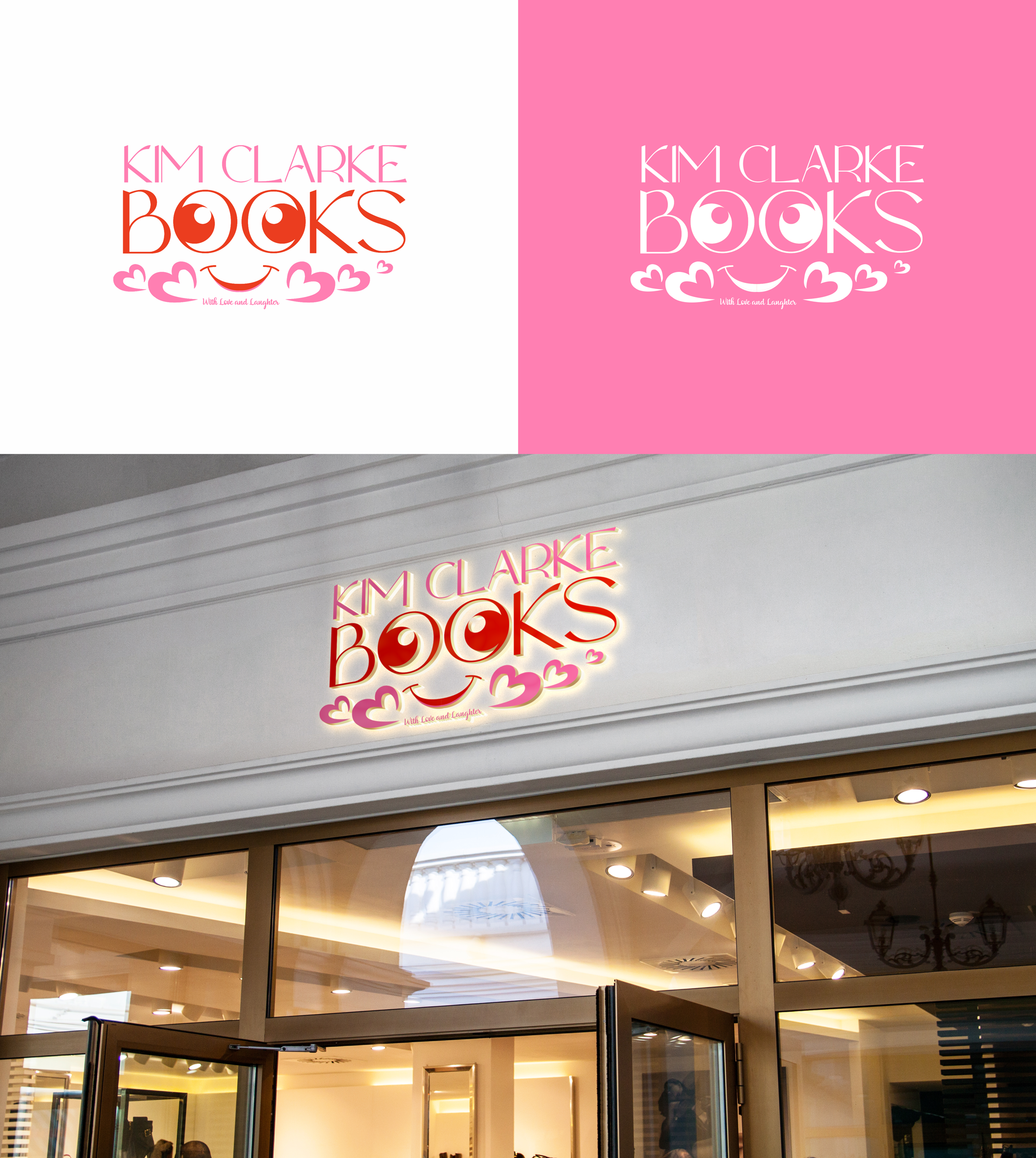 Logo Design by RA-bica for Kim Clarke Books | Design #31281730