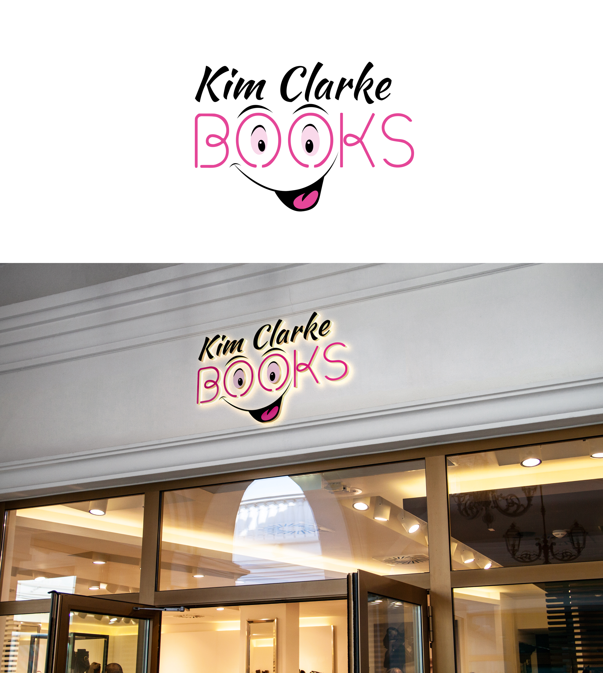 Logo Design by RA-bica for Kim Clarke Books | Design #31282012
