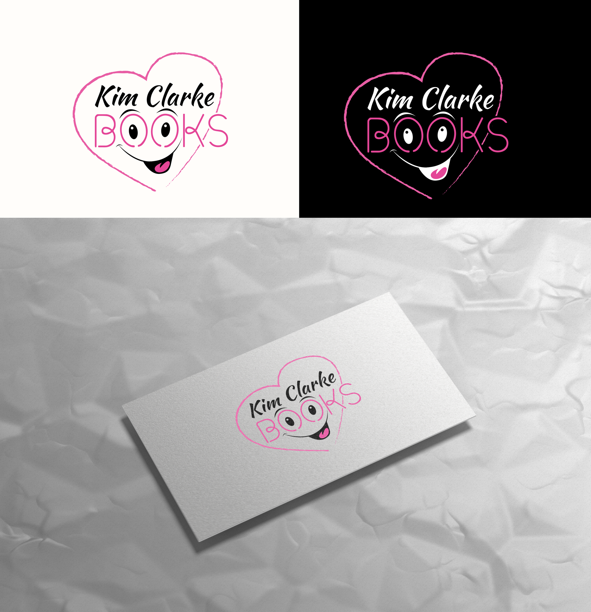 Logo Design by RA-bica for Kim Clarke Books | Design #31282100