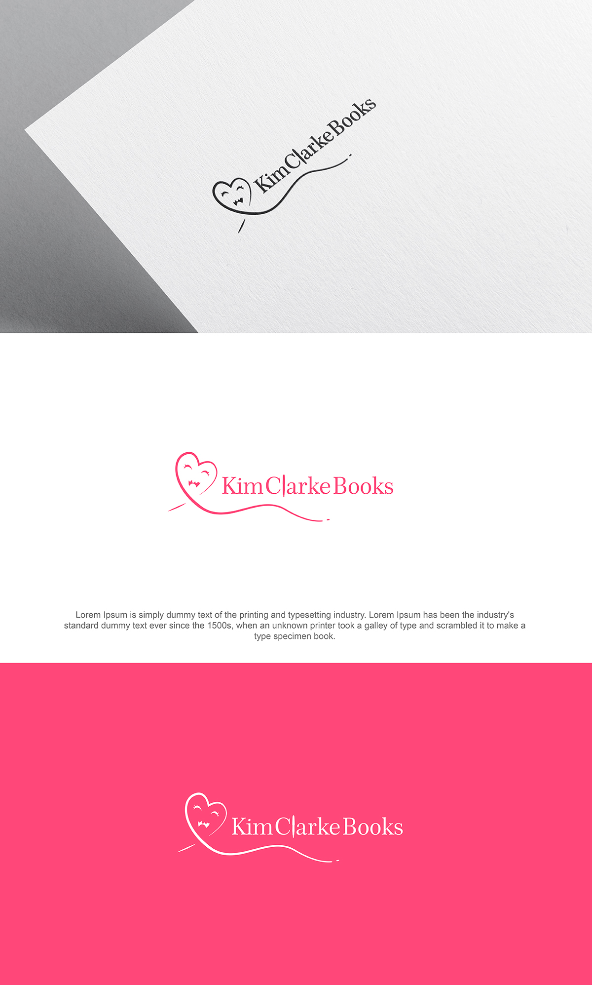 Logo Design by DesignSNW for Kim Clarke Books | Design #31285141