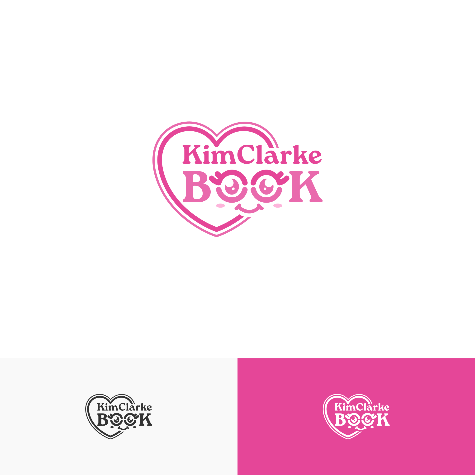 Logo Design by 3n0h99 for Kim Clarke Books | Design #31286468
