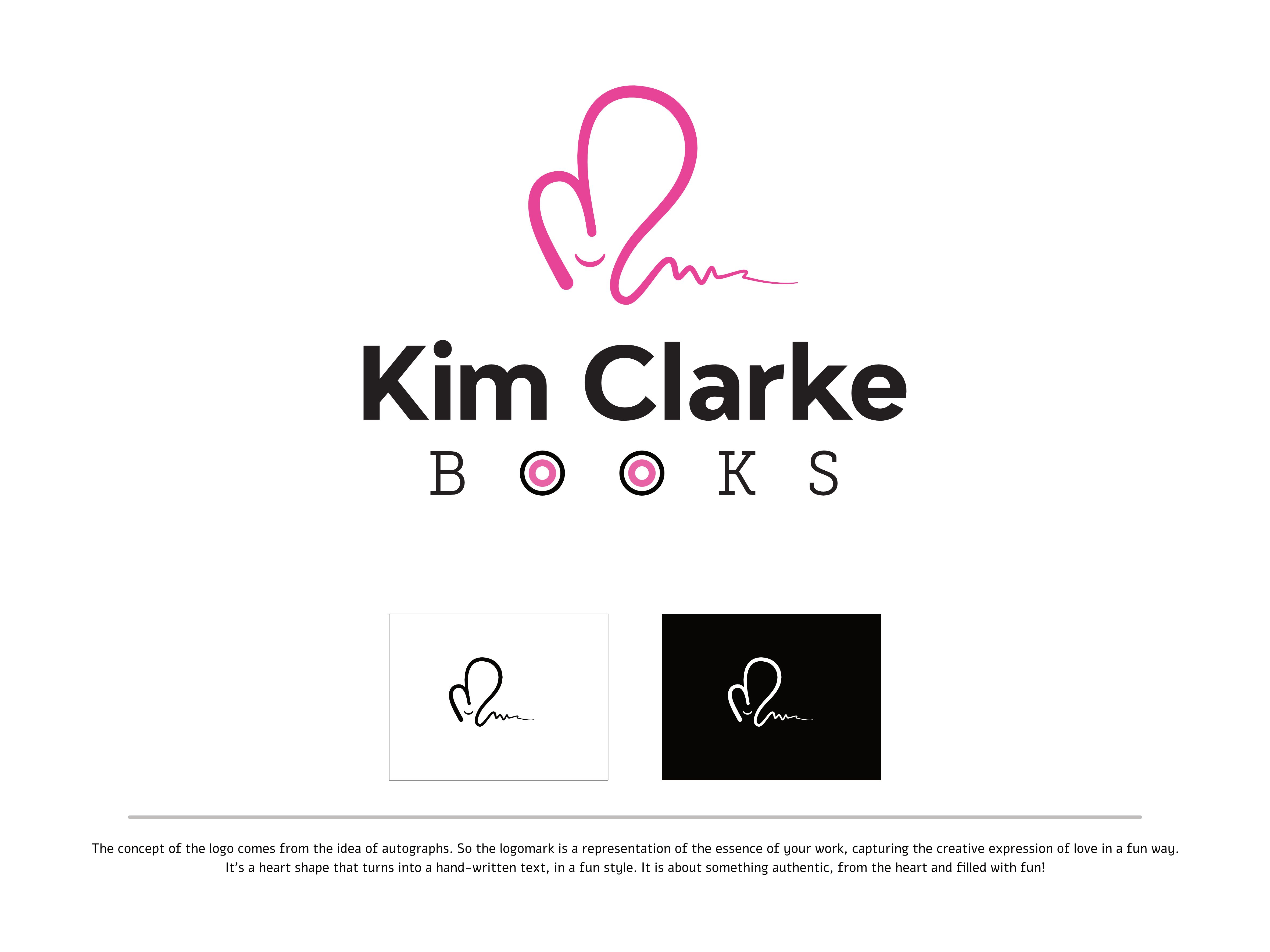 Logo Design by Brooks Design for Kim Clarke Books | Design #31323833