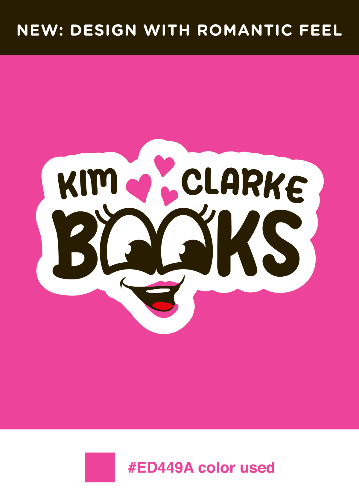 Logo Design by apik. for Kim Clarke Books | Design #31285310