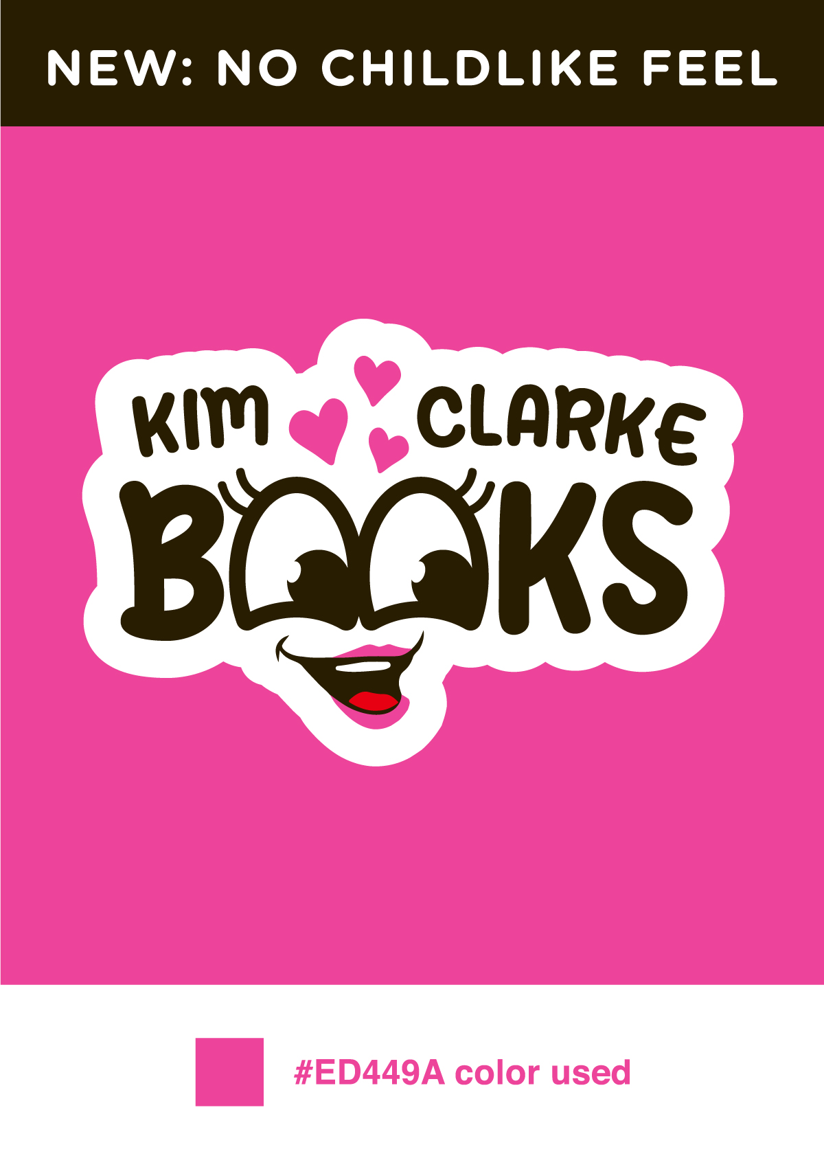 Logo Design by apik. for Kim Clarke Books | Design #31285314