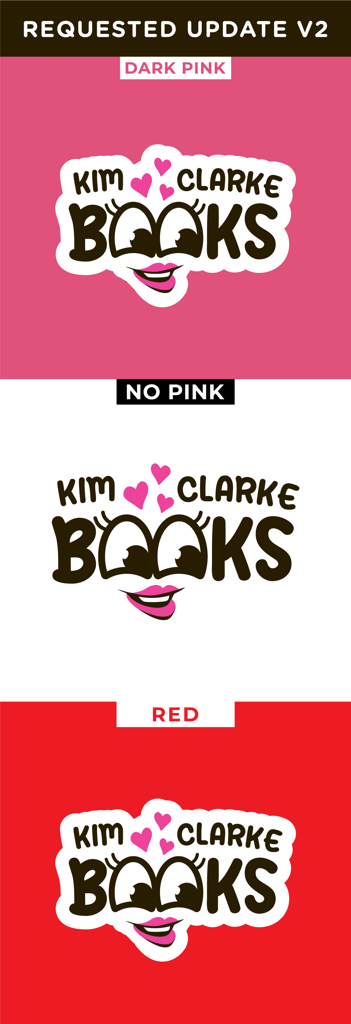 Logo Design by apik. for Kim Clarke Books | Design #31289328