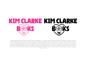 Logo Design by John Mark Arts for Kim Clarke Books | Design: #31285192
