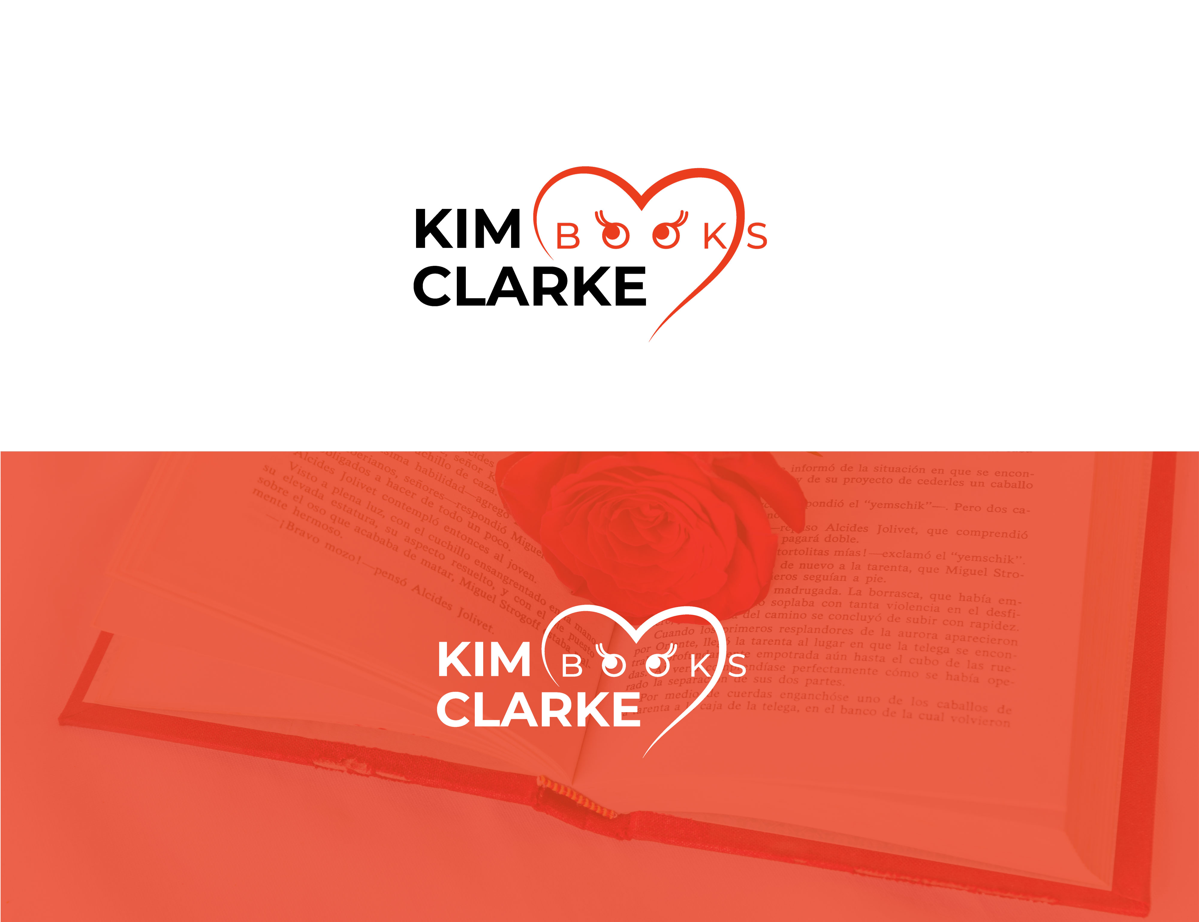Logo Design by Skiba for Kim Clarke Books | Design #31318392