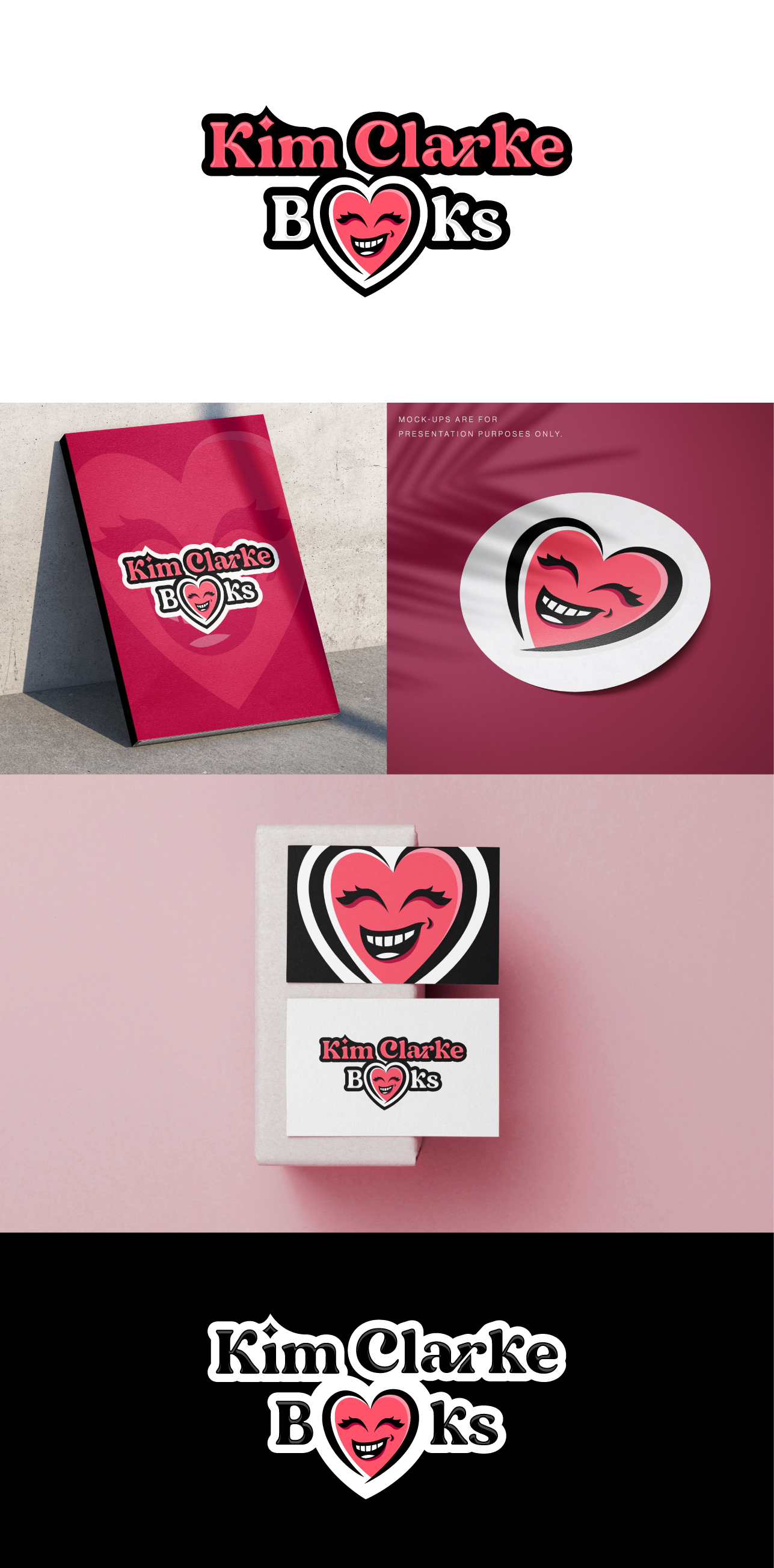 Logo Design by The Lion Studios for Kim Clarke Books | Design #31281336