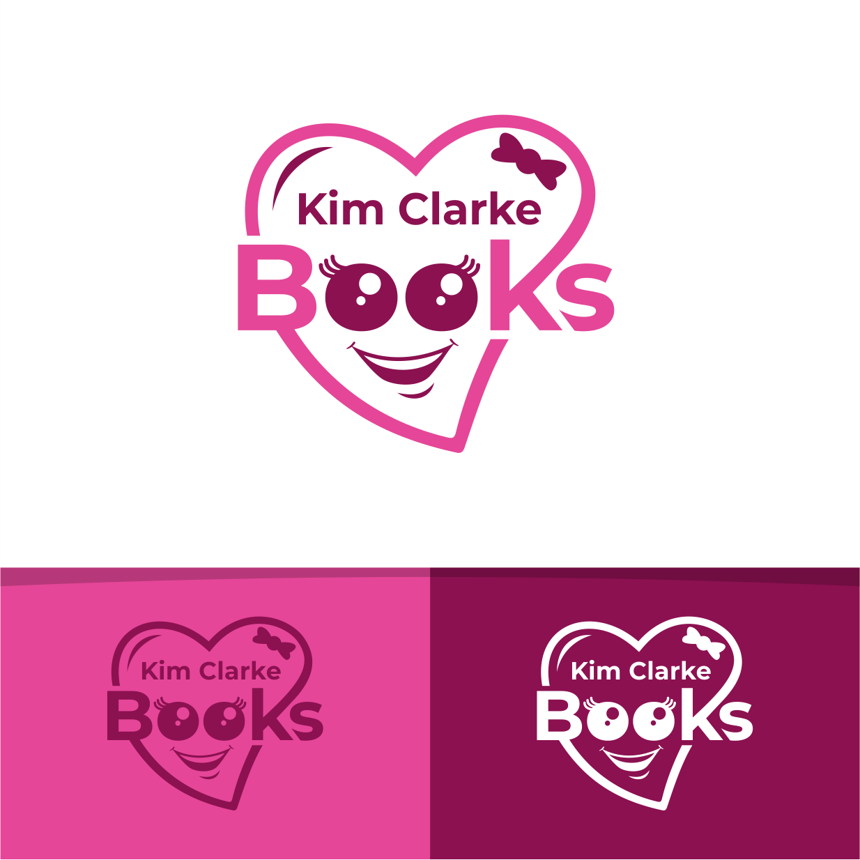 Logo Design by yafi for Kim Clarke Books | Design #31282297