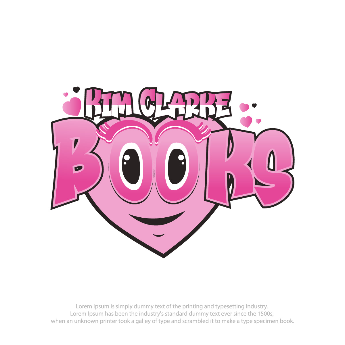 Logo Design by fly  design for Kim Clarke Books | Design #31281964