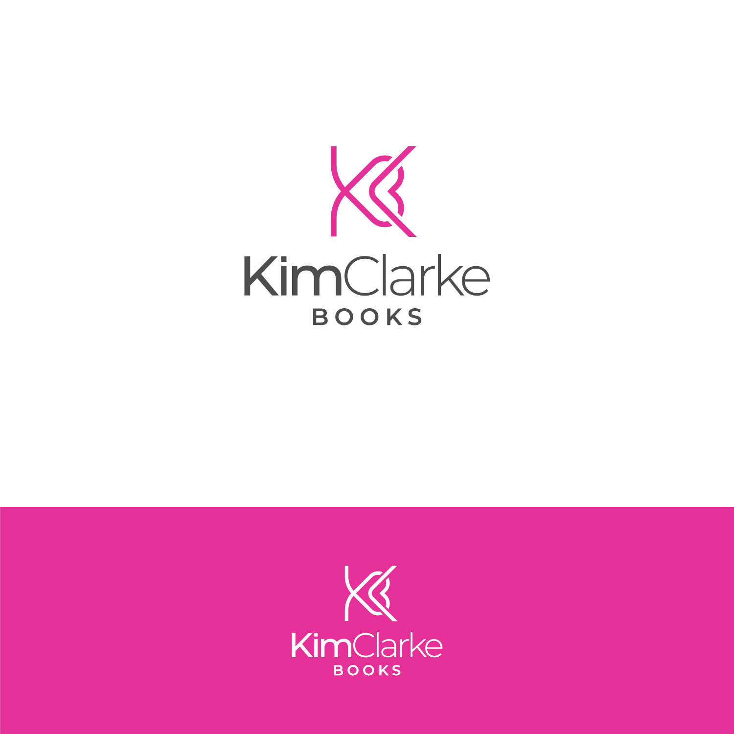 Logo Design by Onerio for Kim Clarke Books | Design #31297387