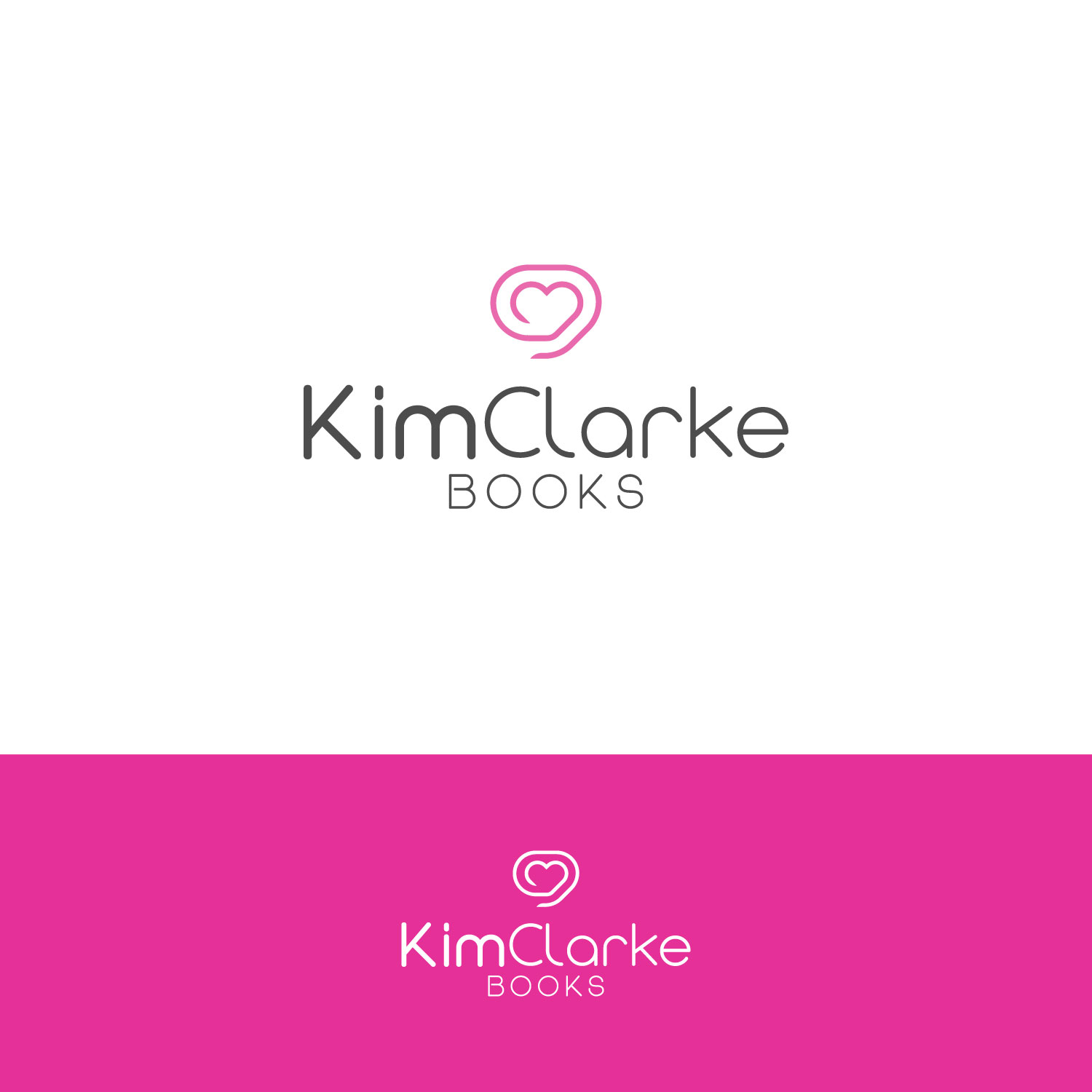 Logo Design by Onerio for Kim Clarke Books | Design #31325835