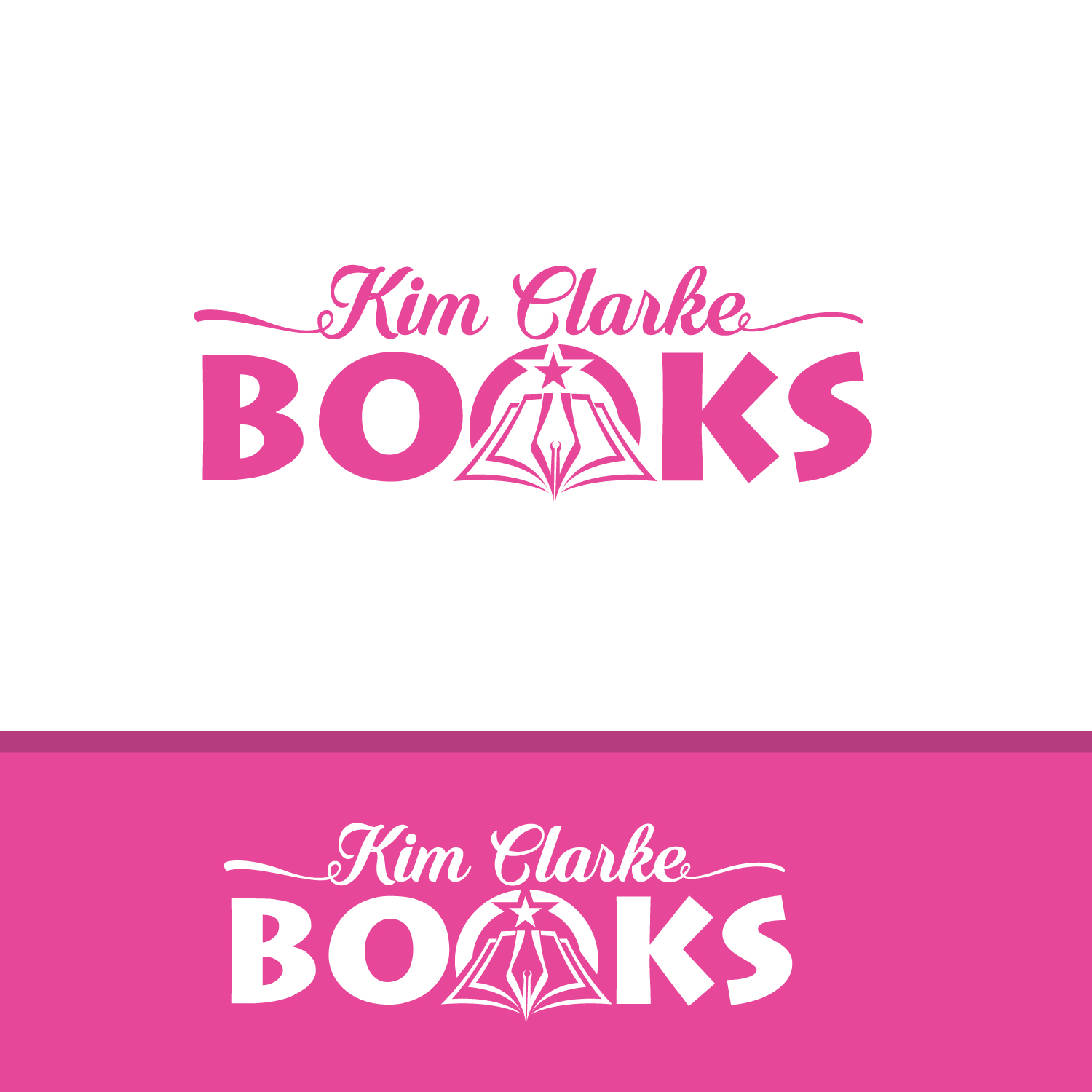 Logo Design by GODDREAMCREATION for Kim Clarke Books | Design #31289680