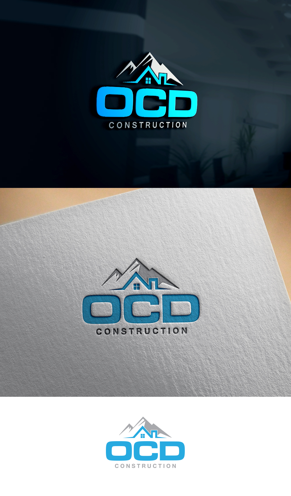 Modern, Upmarket, Construction Logo Design for OCD Construction by ...