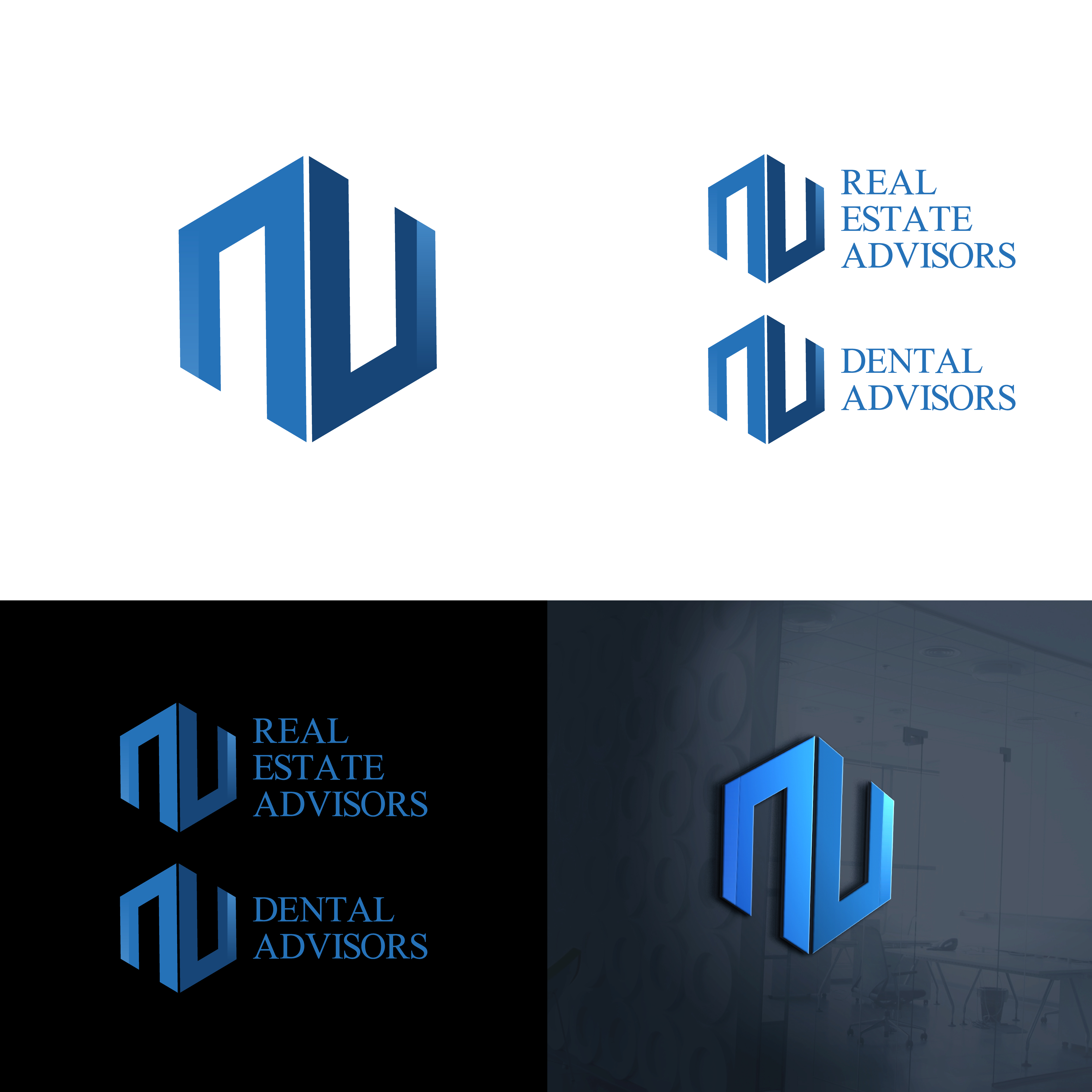 Logo Design by shan zida for NU Real Estate Advisors LLC | Design #31294720