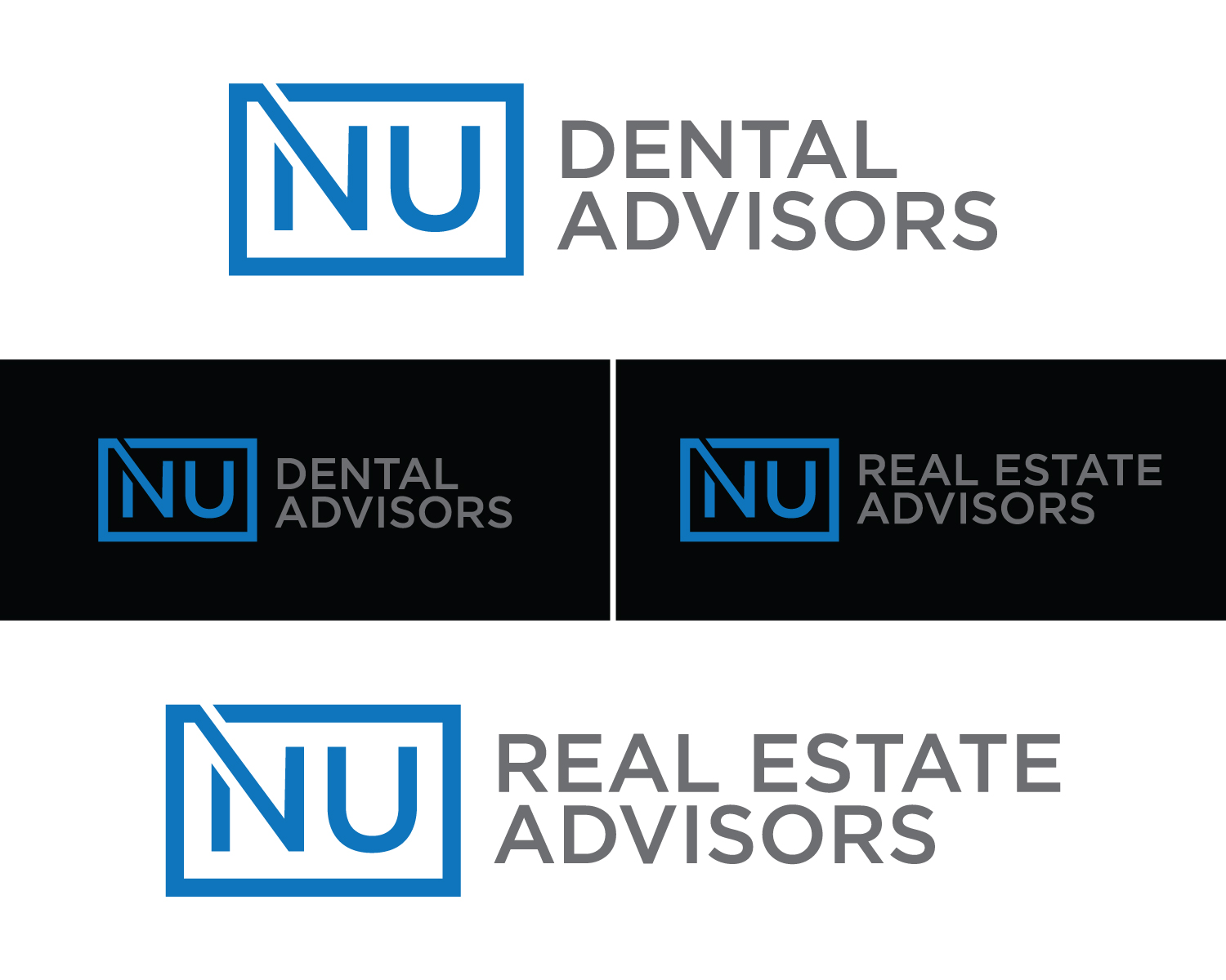 Logo Design by Box Graphic for NU Real Estate Advisors LLC | Design #31287442