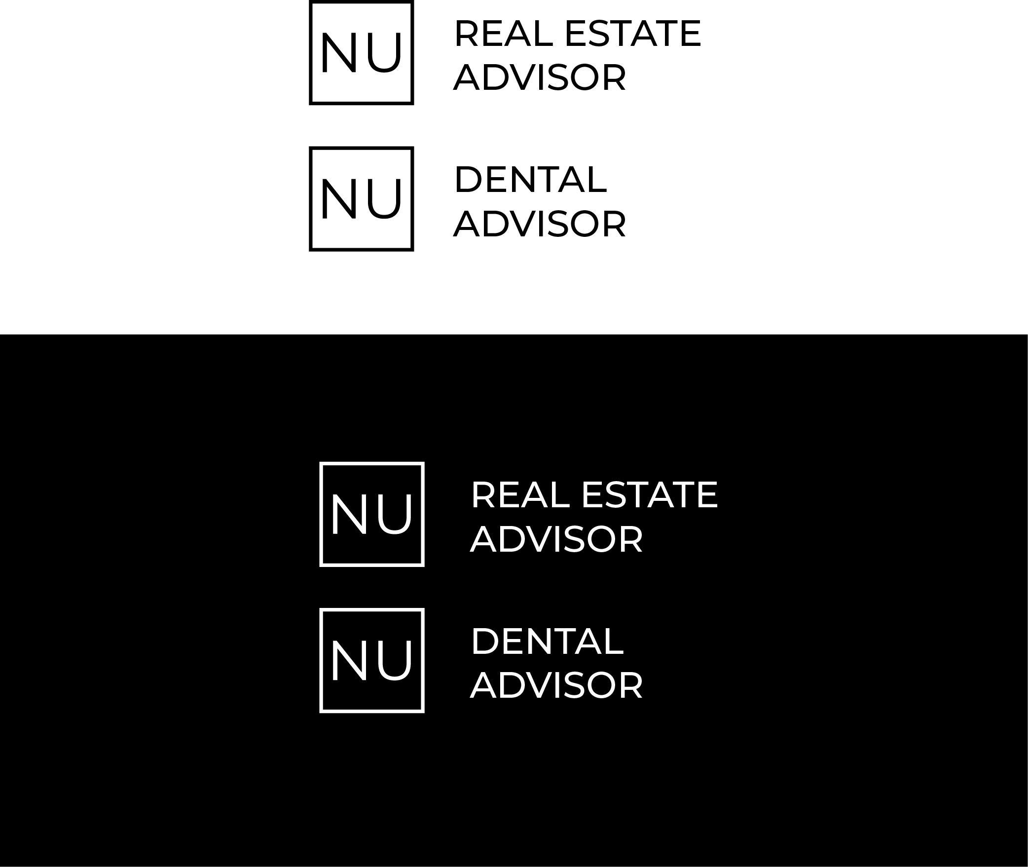 Diseño de Logo por Graphixpointt para NU Real Estate Advisors LLC | Diseño #31284794