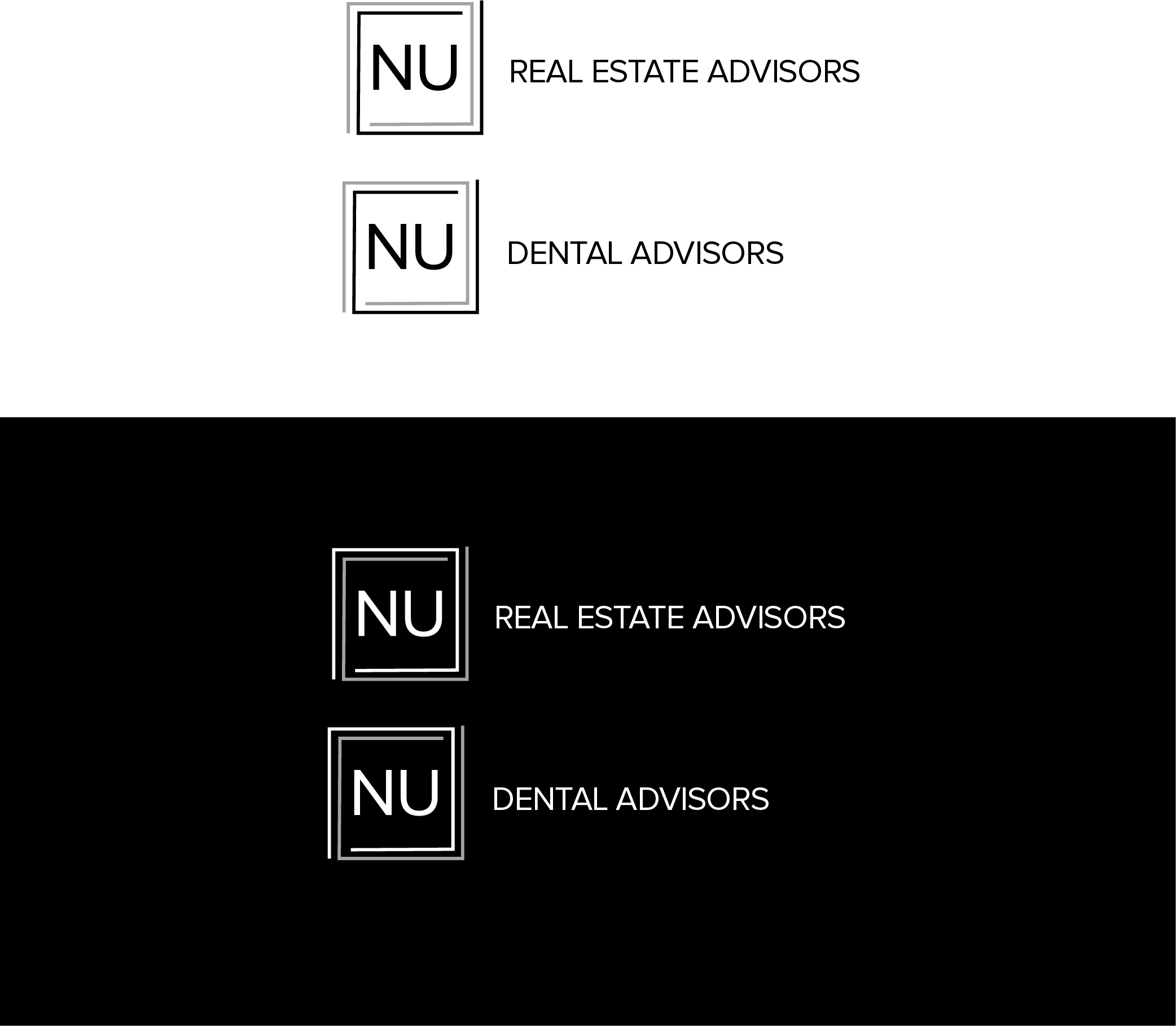 Logo Design by Graphixpointt for NU Real Estate Advisors LLC | Design #31284839